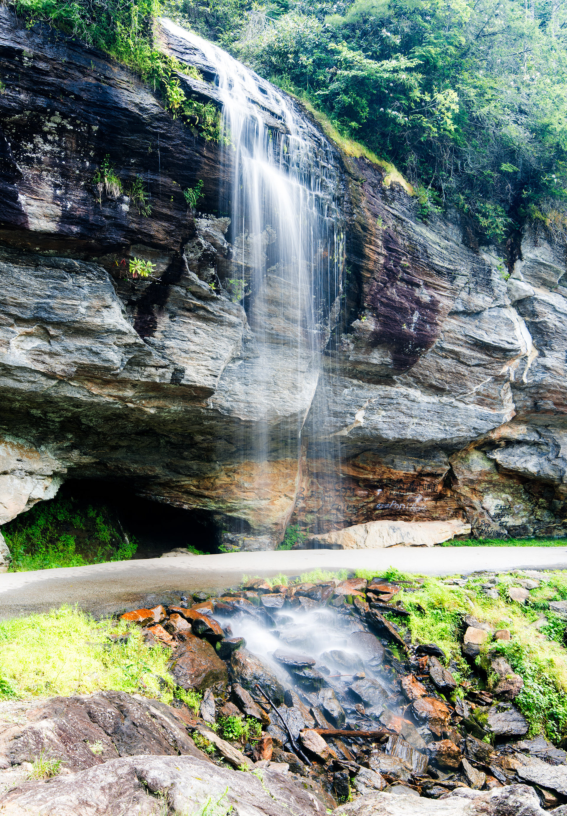 Bridal Veil Falls, Western NC