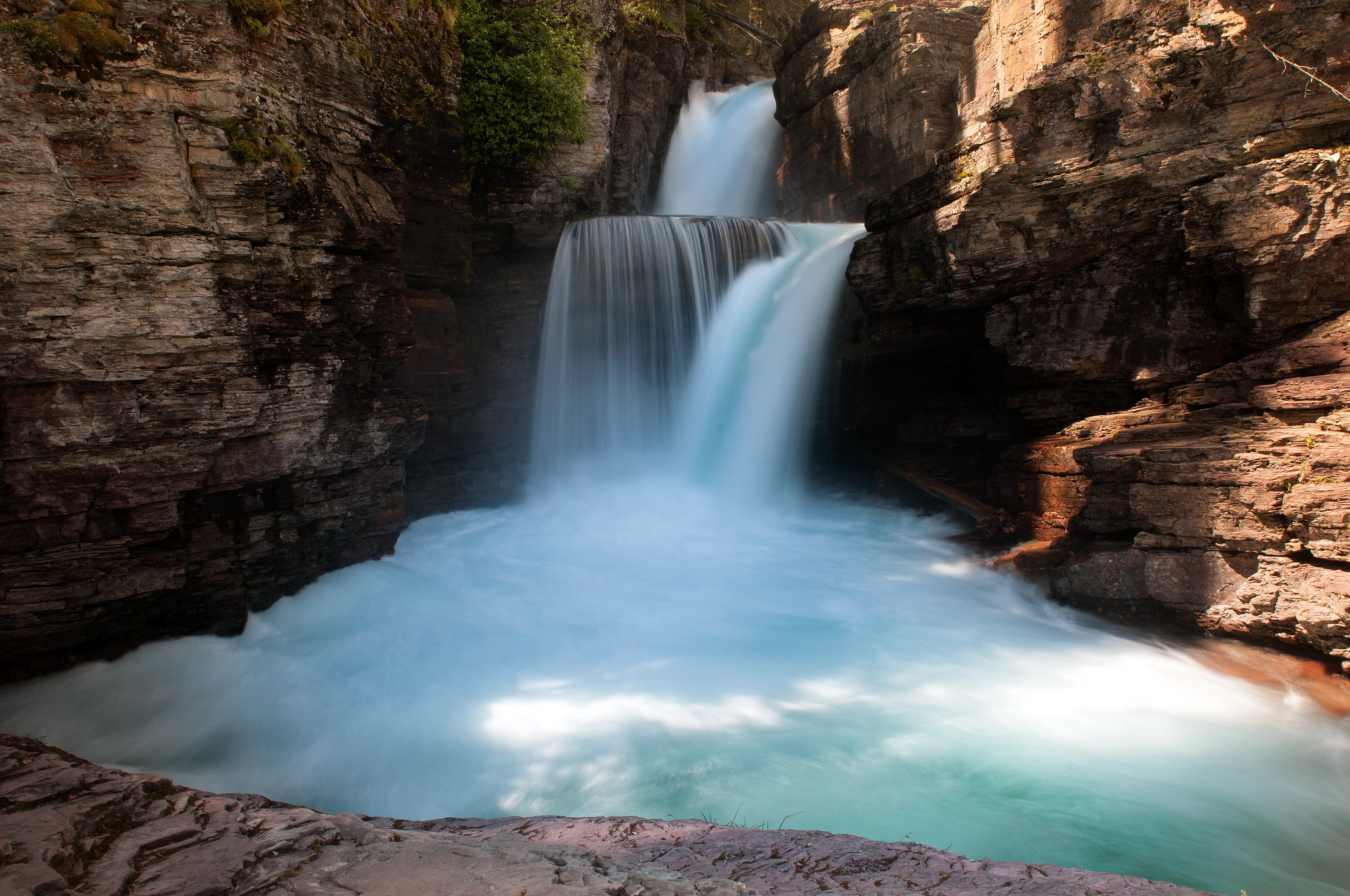 St Marys Falls, Glacier NP