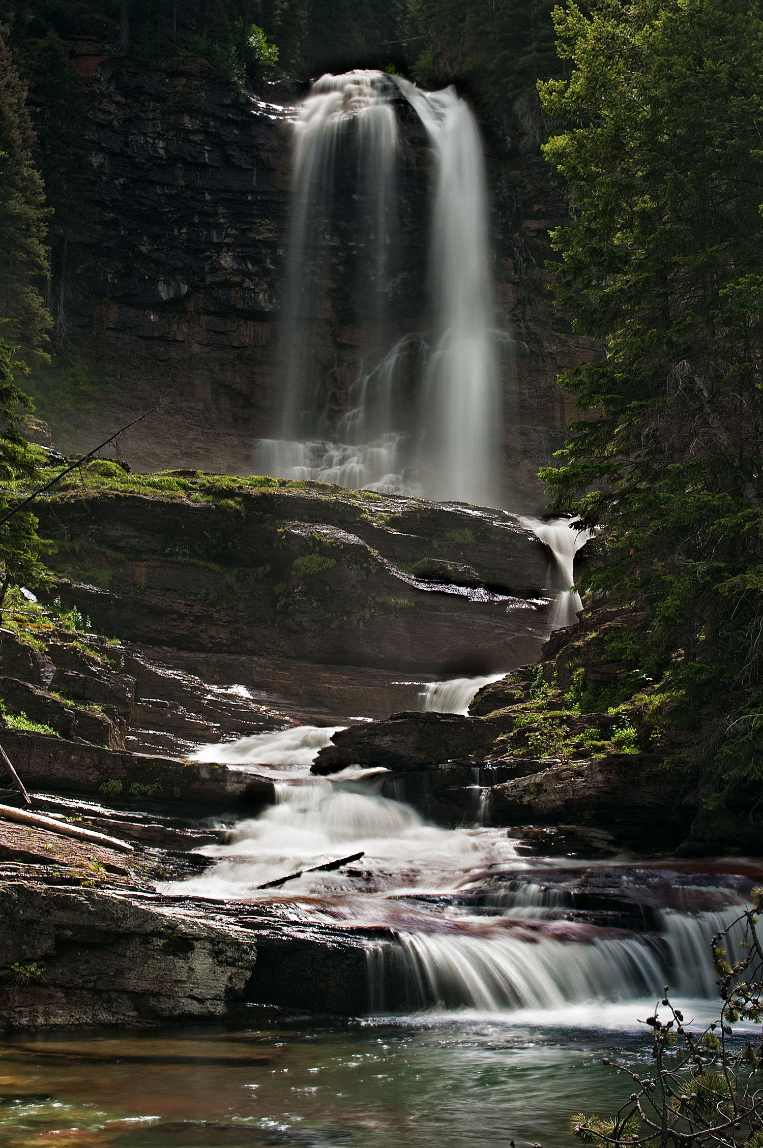 Virginia Falls, Glacier NP