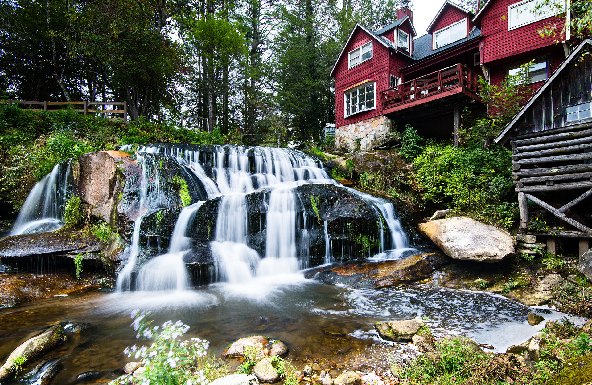 Mill Shoals Falls, Western NC