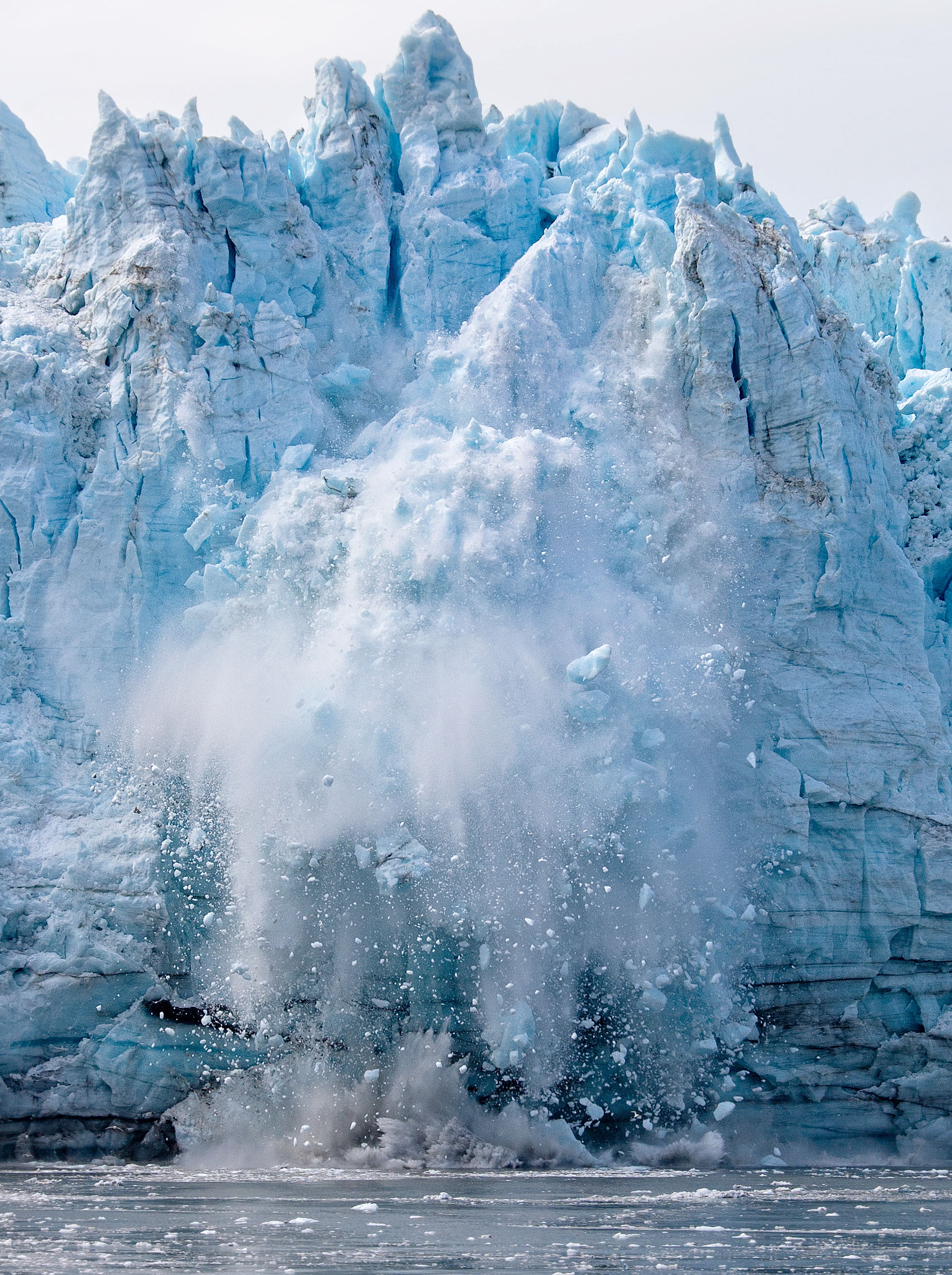 Calving Glacier, Glacier Bay NP