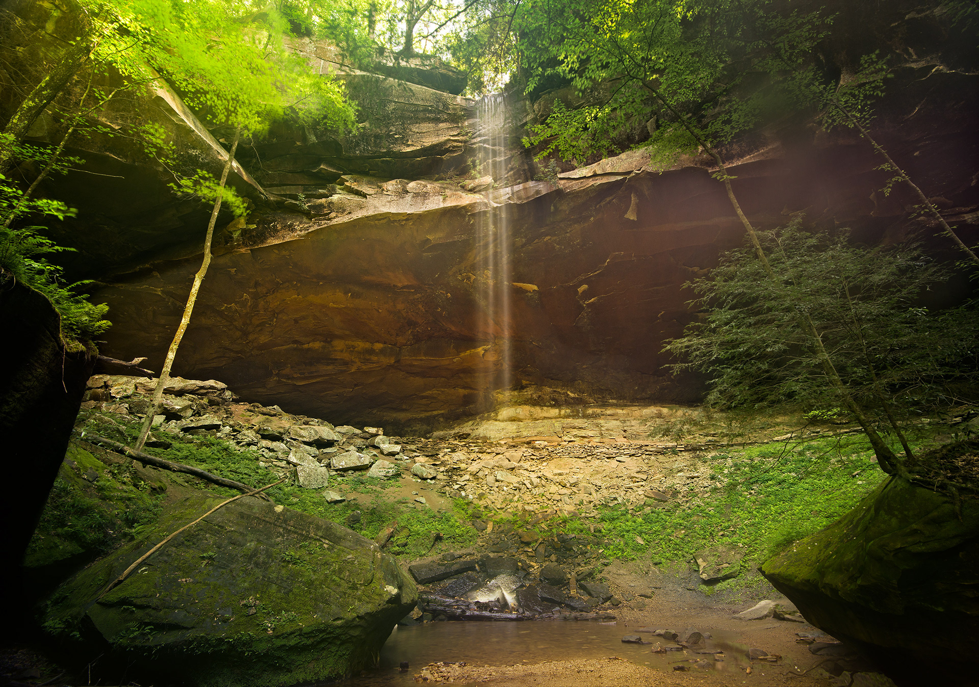 Yahoo Falls Daniel Boone National Forest