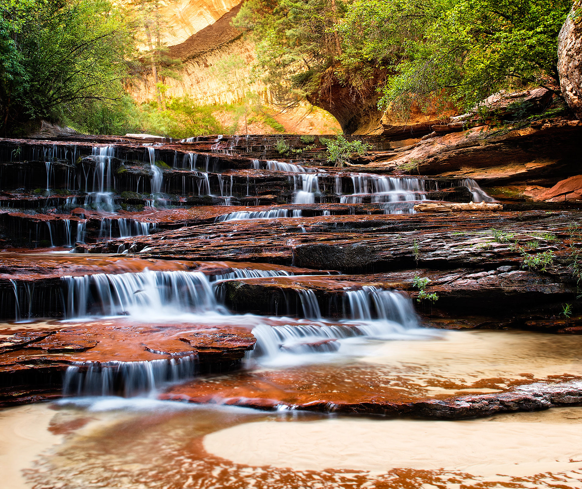 Archangel Falls, Lower Left Fork