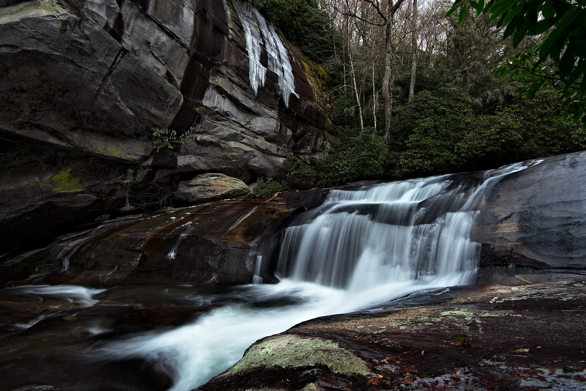 Bird Rock Falls, Western NC