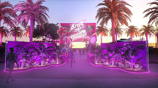 3D render of Enter Dragon Paradise
