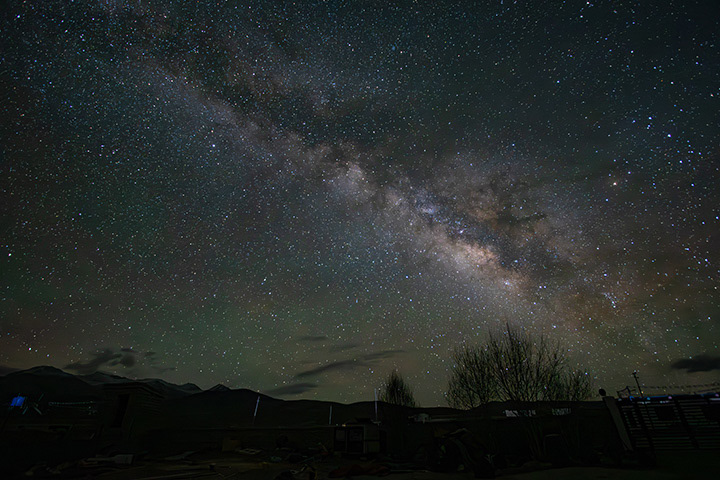 The Milky Way over Ladakh 