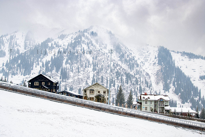 Winter Charm at Shymbulak
