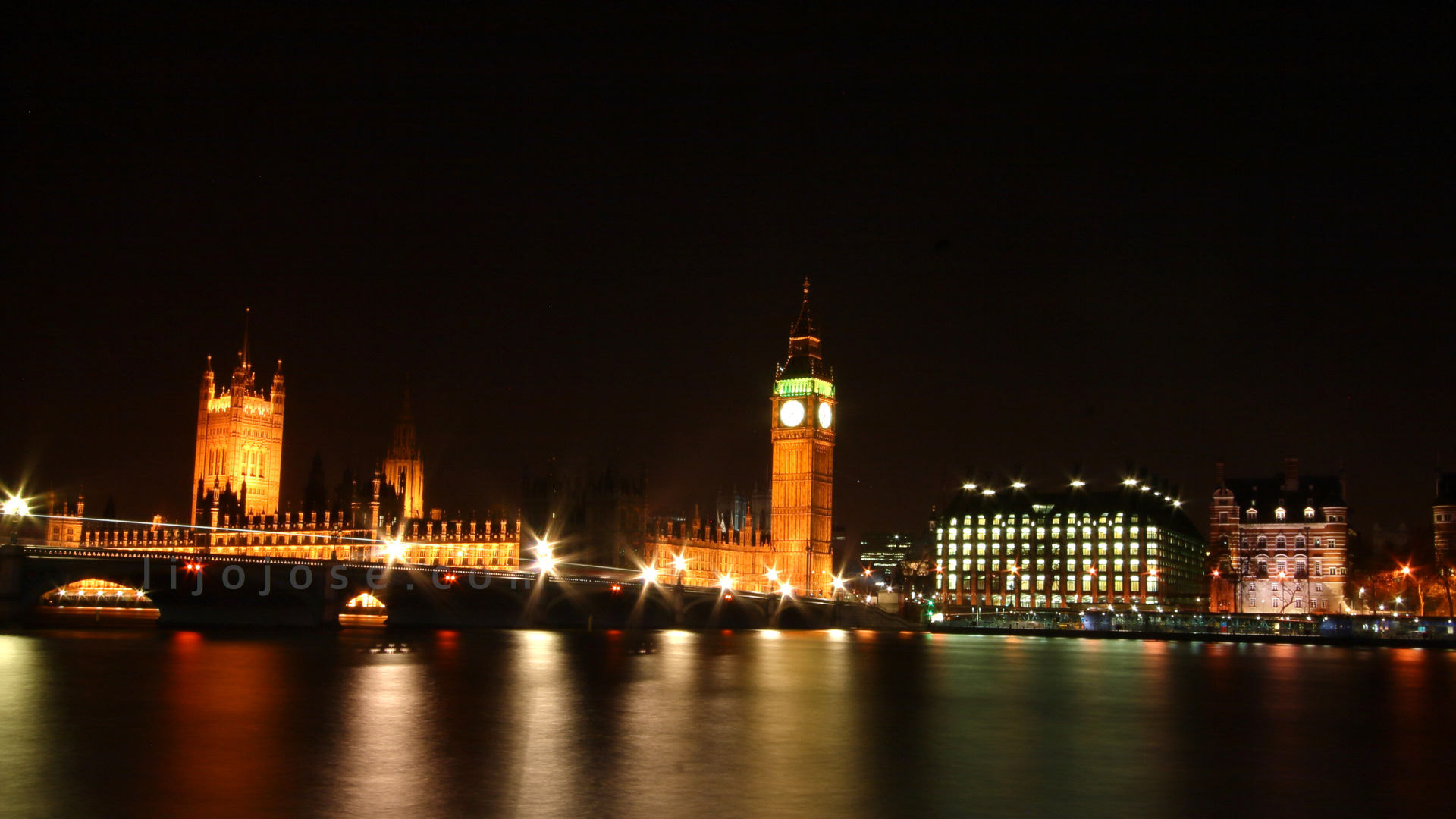 Big Ben at night
