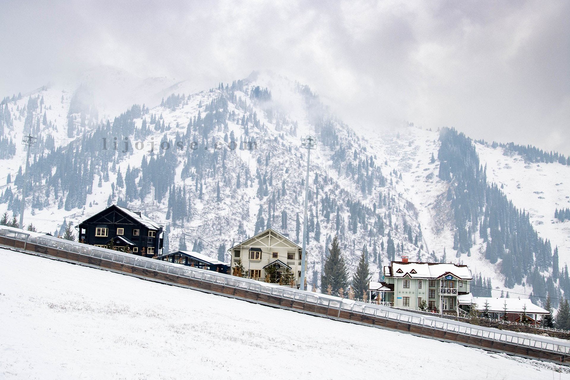 Winter Charm at Shymbulak