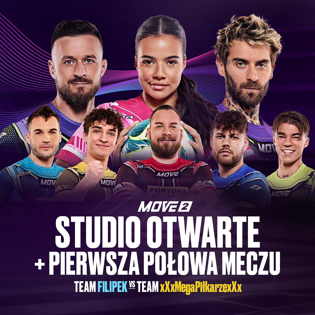 Move Federation 2 - obsługa fotograficzna - portrety zawodników. Agencja - Spotlight, Produkcja - Media Company, Opracowanie graficzne - Mateusz Szyszka