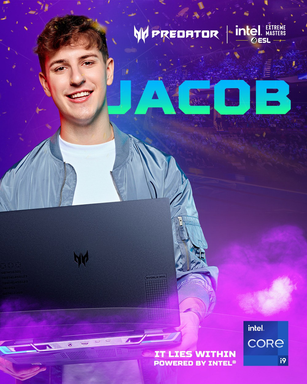 Acer Polska / Predator Gaming - Kampania reklamowa z Jacobem. Agencja - Melmak