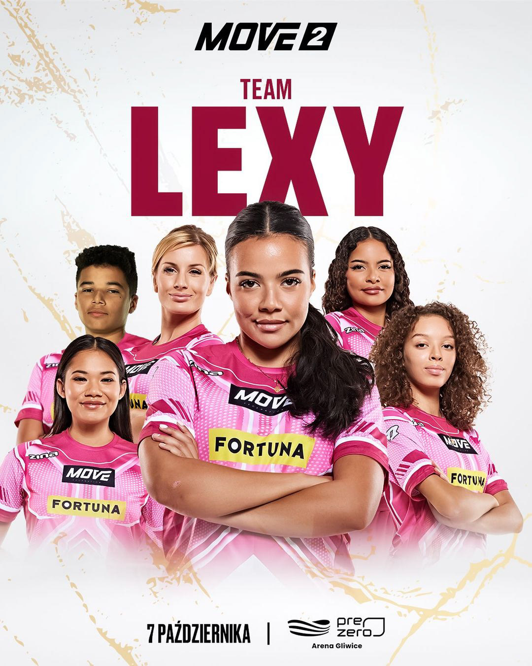 Move Federation 2 - obsługa fotograficzna - portrety zawodników. Agencja - Spotlight, Produkcja - Media Company, Opracowanie graficzne - Mateusz Szyszka