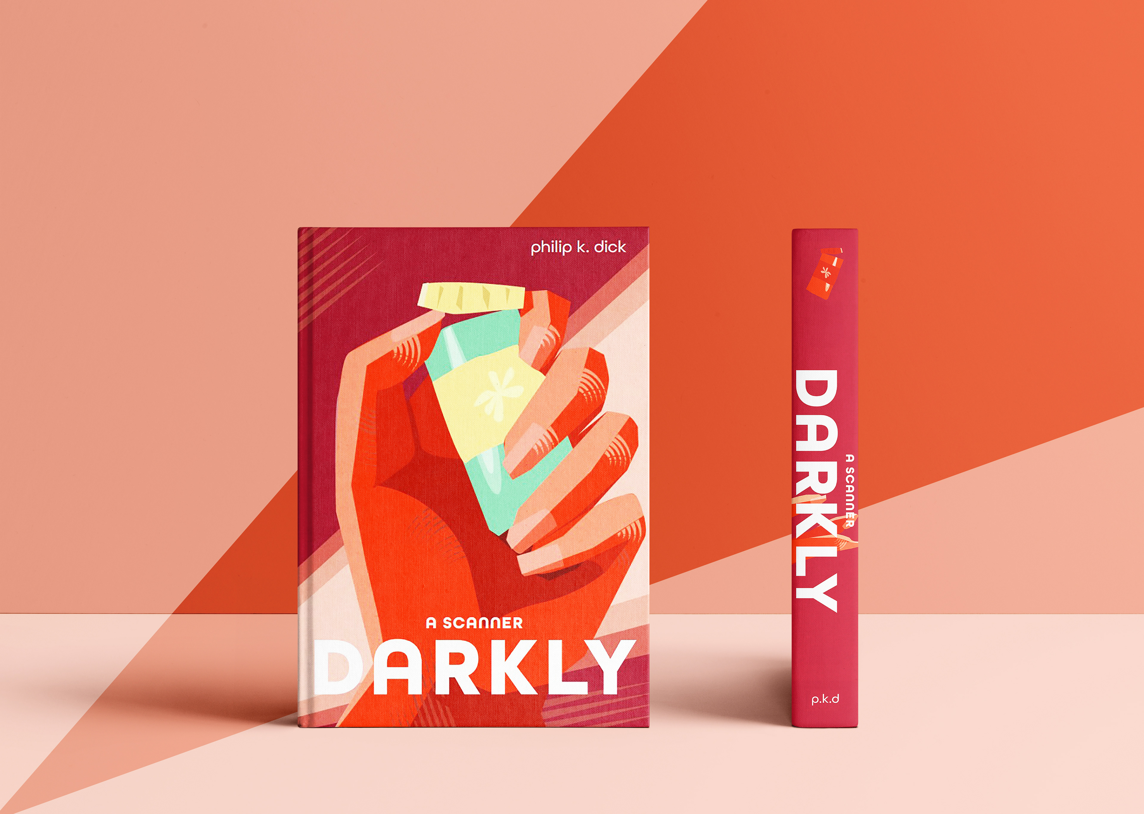 Cover Design for 'A Scanner Darkly'