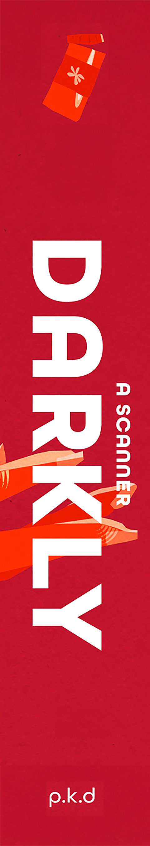 Spine Design for 'A Scanner Darkly'