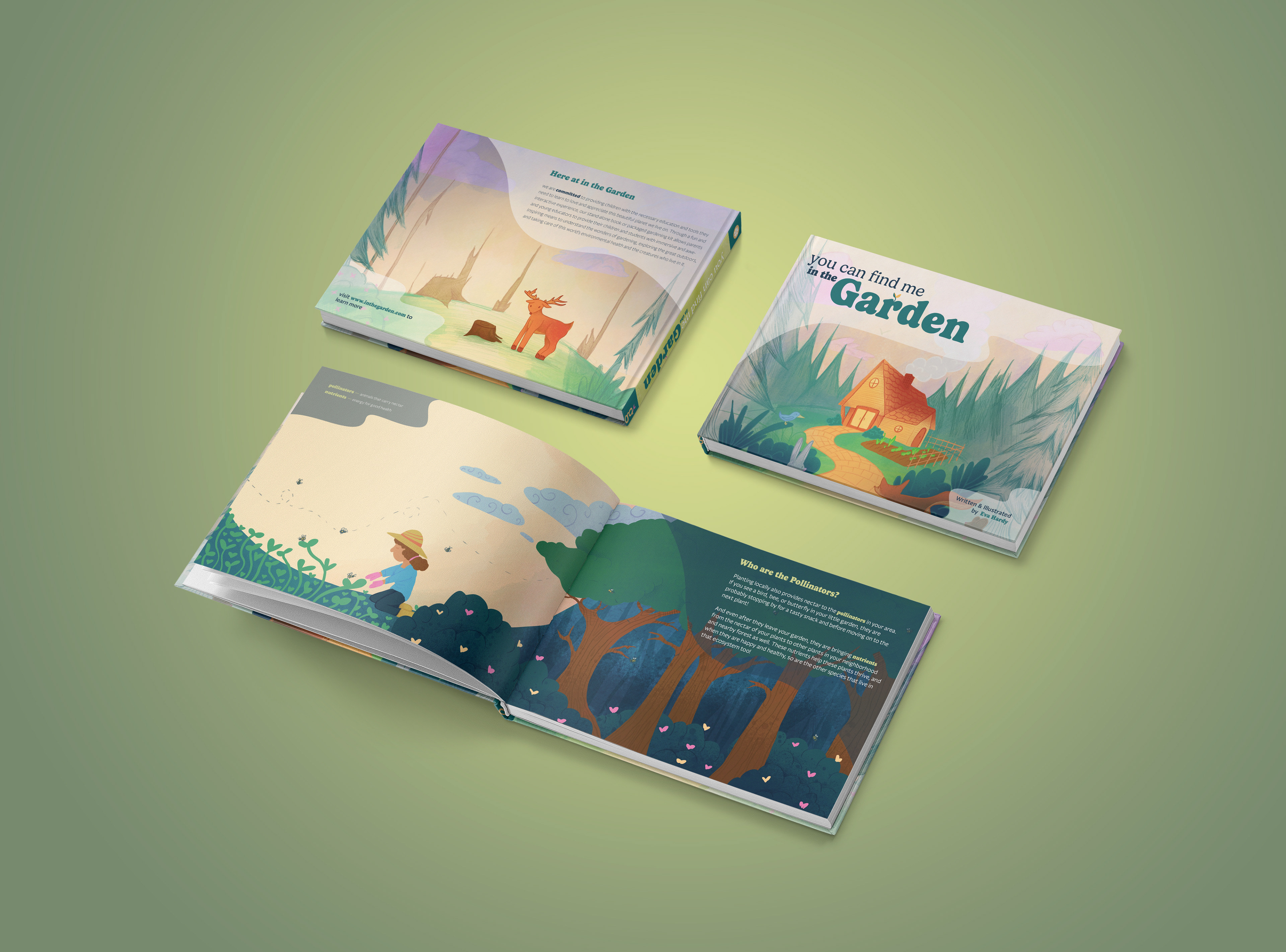 Cover Designs & Pollination Spread