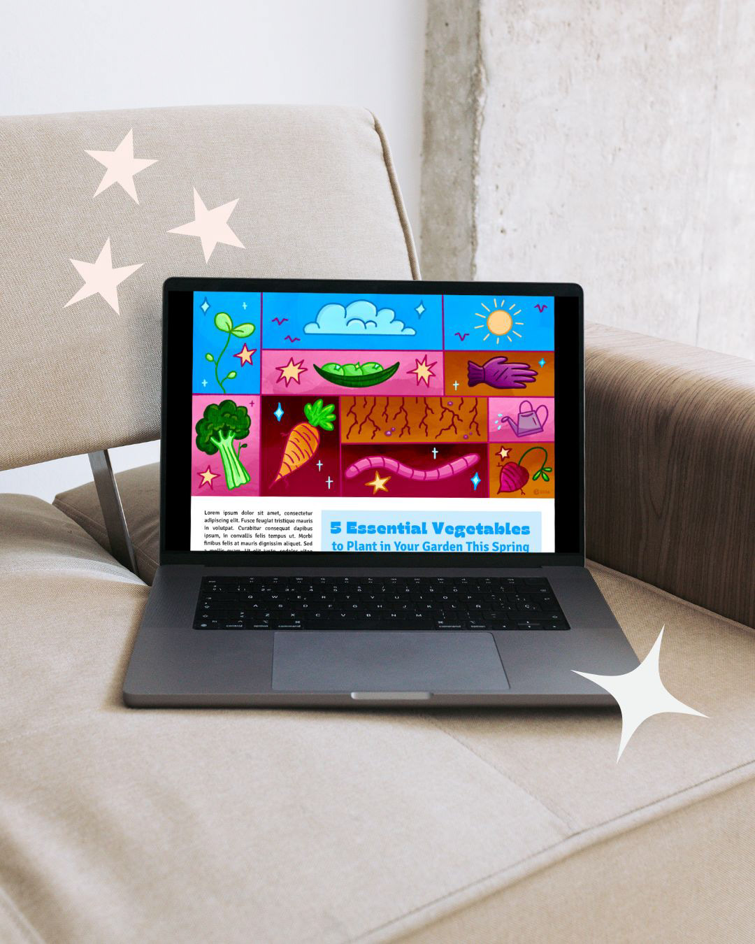 Article Laptop Mockup