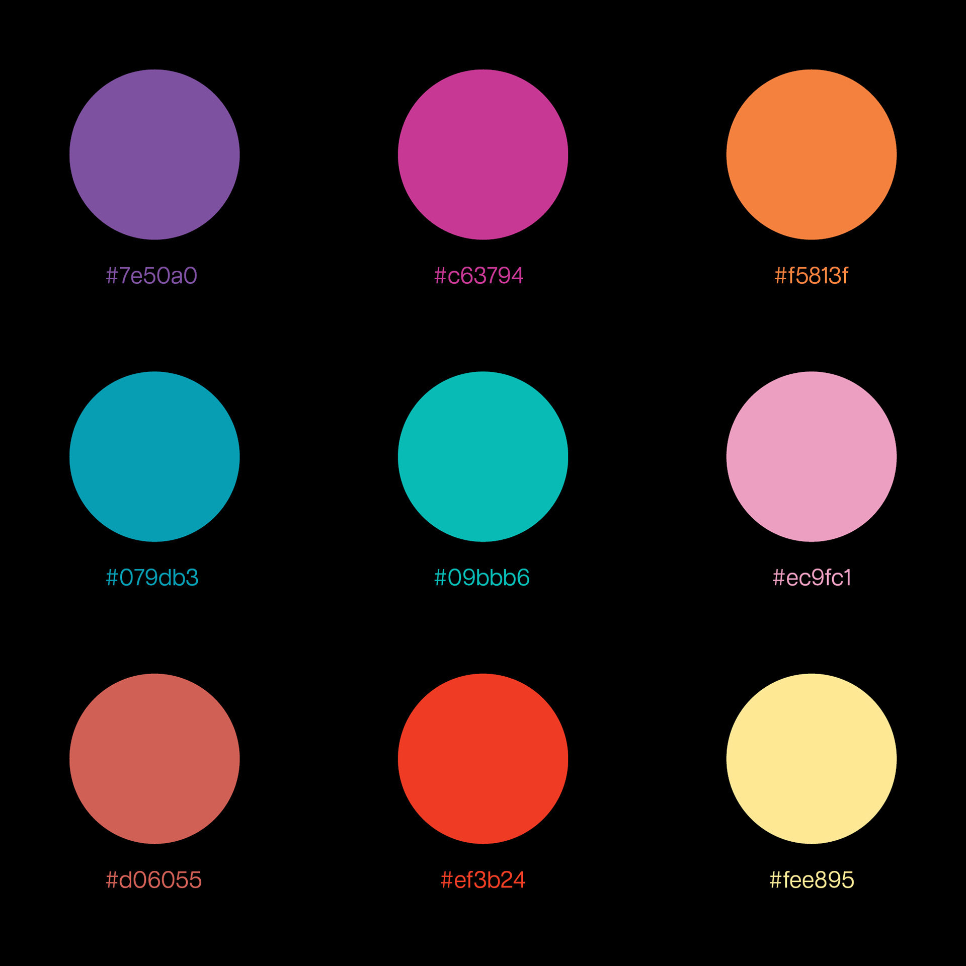 Book Series Color Palette