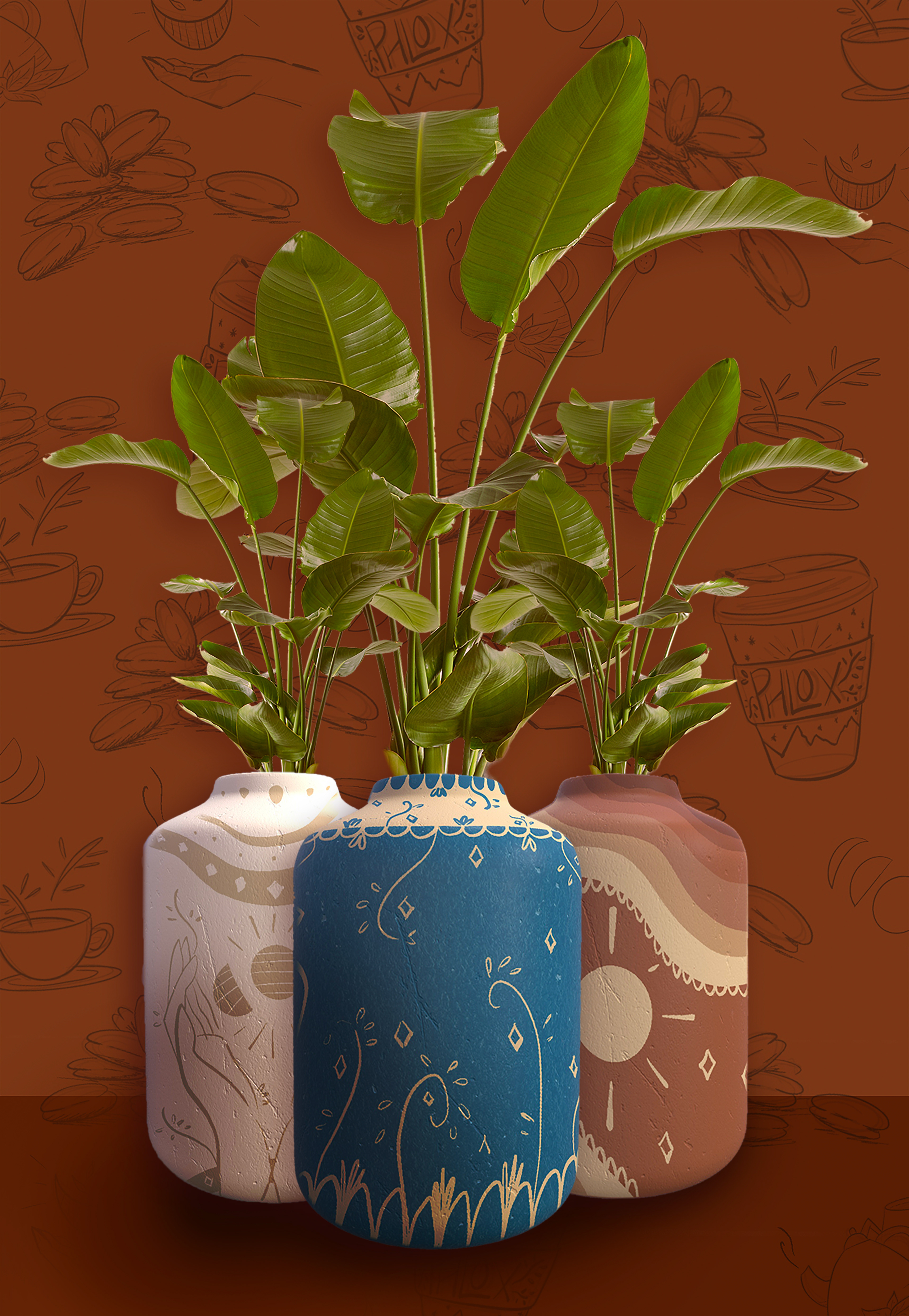 Planter Designs Mocked