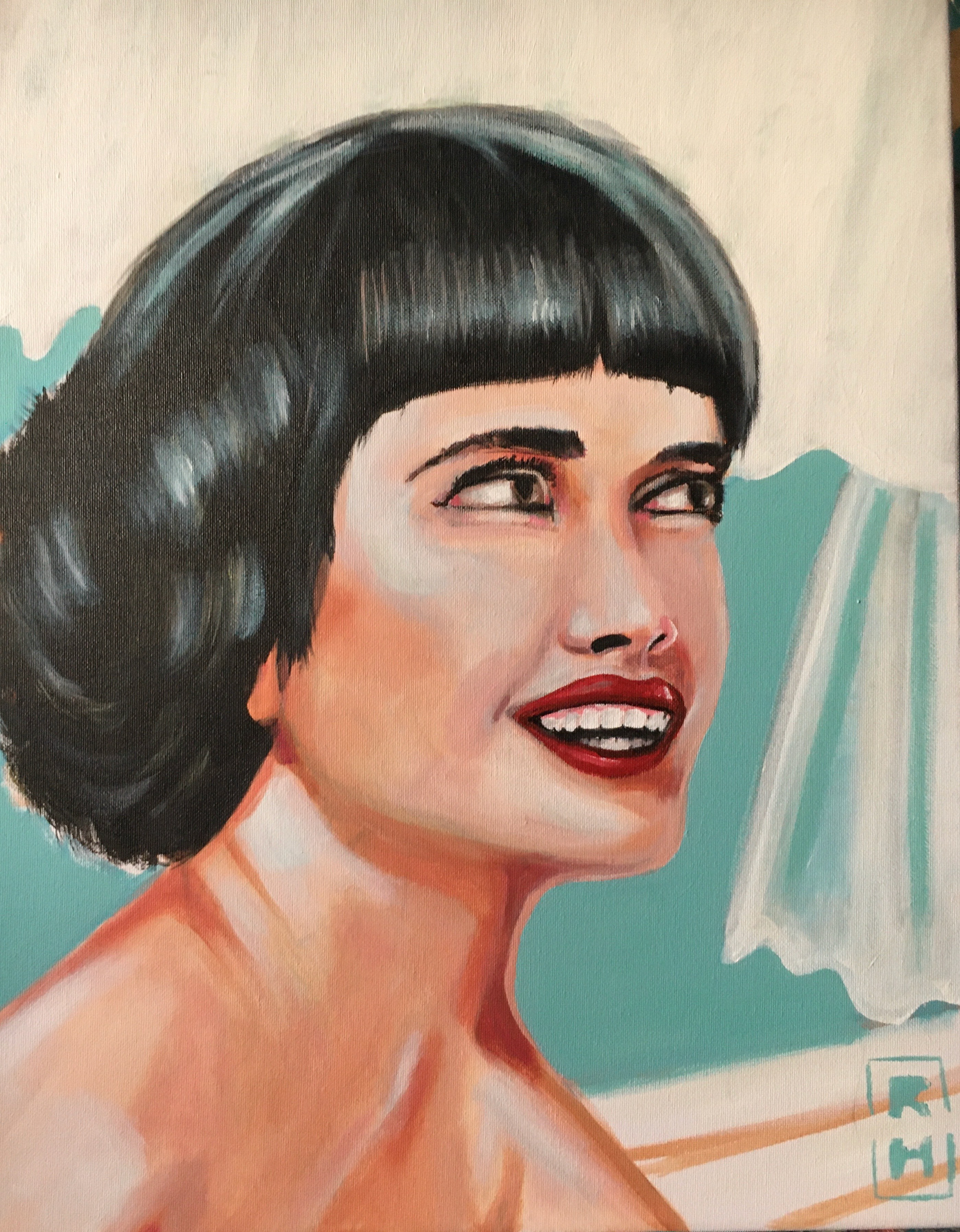 damals  | Acrylic Painting | 50 x 70 x 2 cm