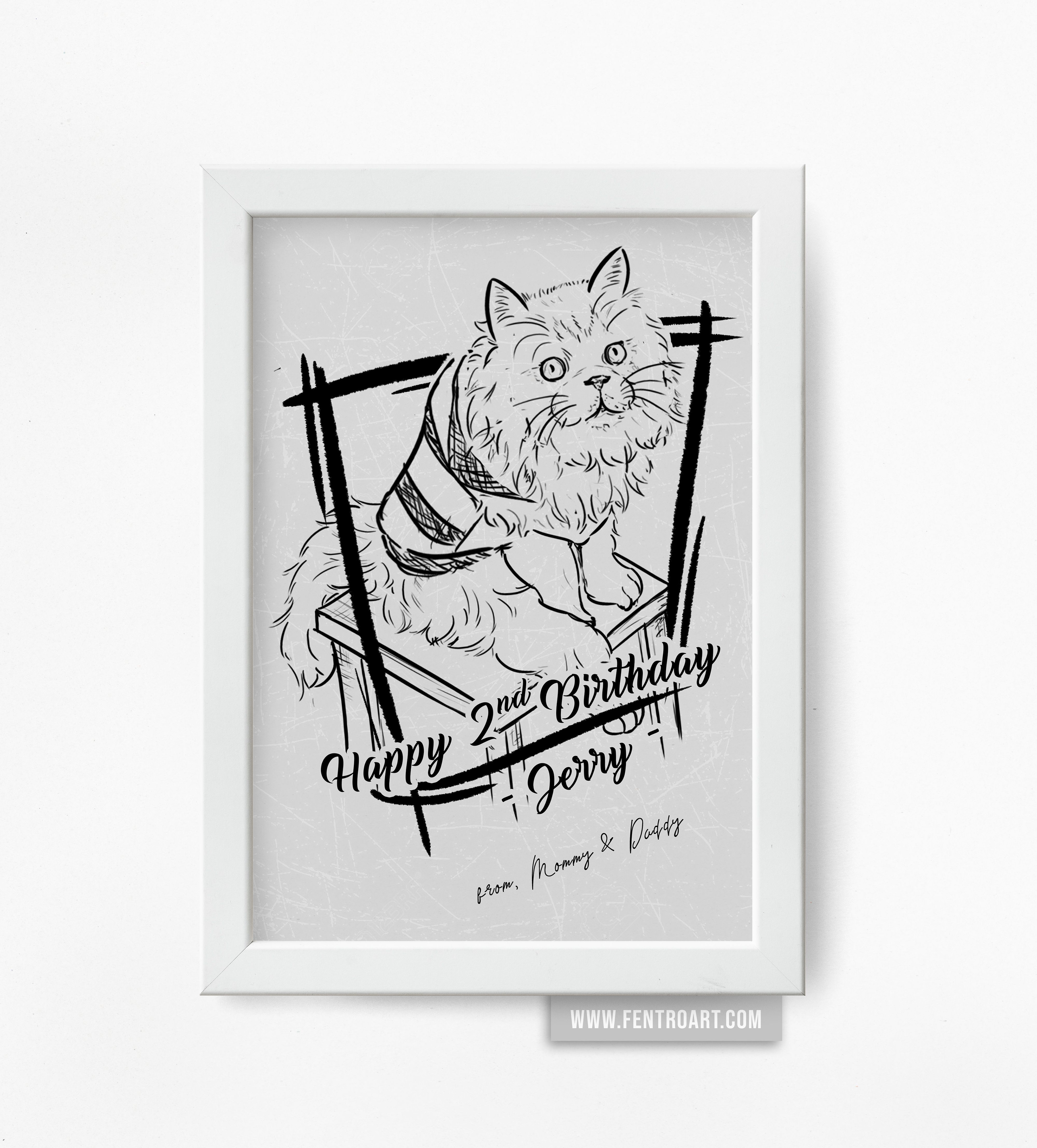 Line Art Illustration