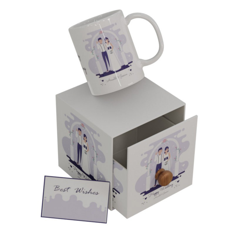 Single Drawer box + 1Mug