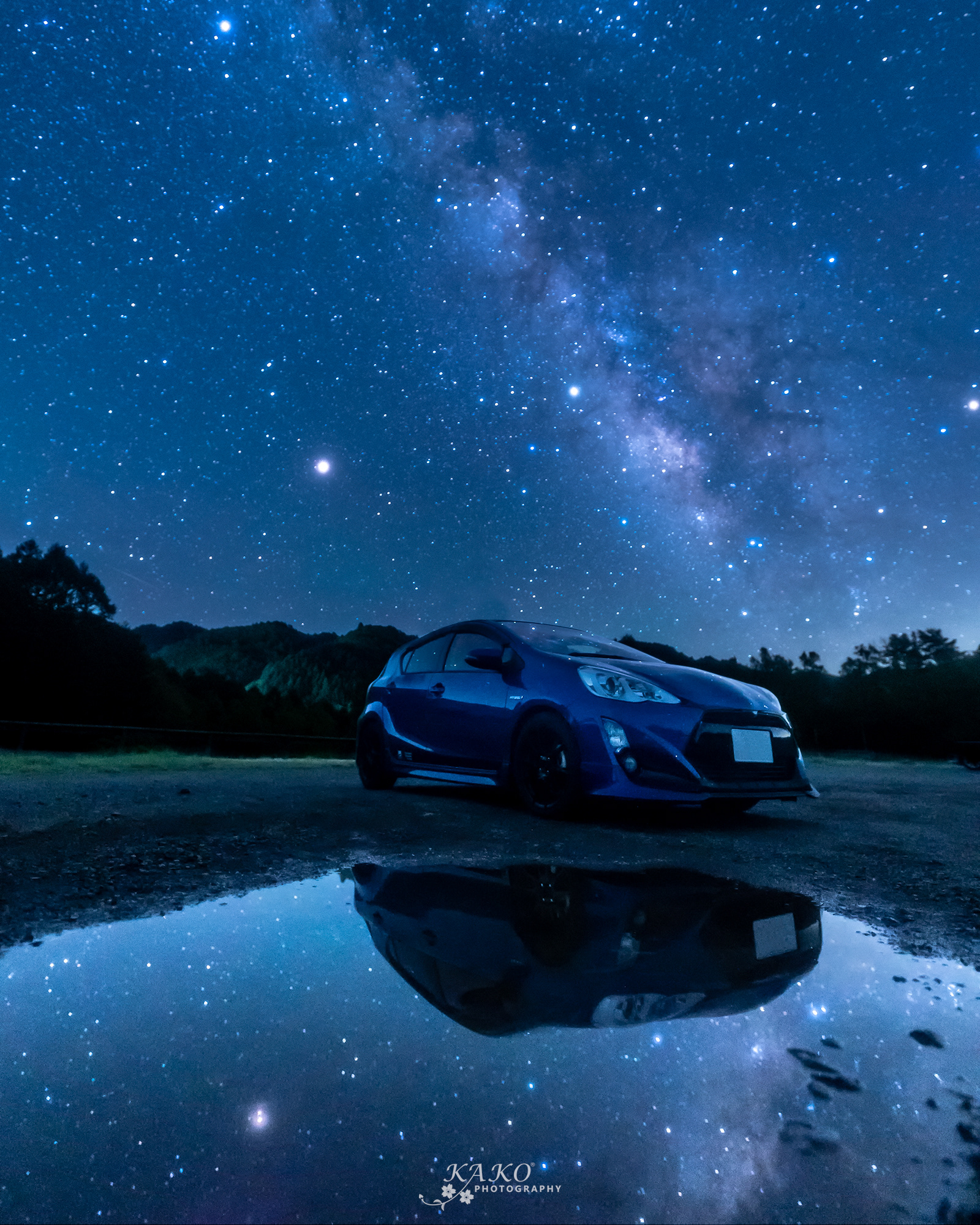 - Reflection of the Milky Way -