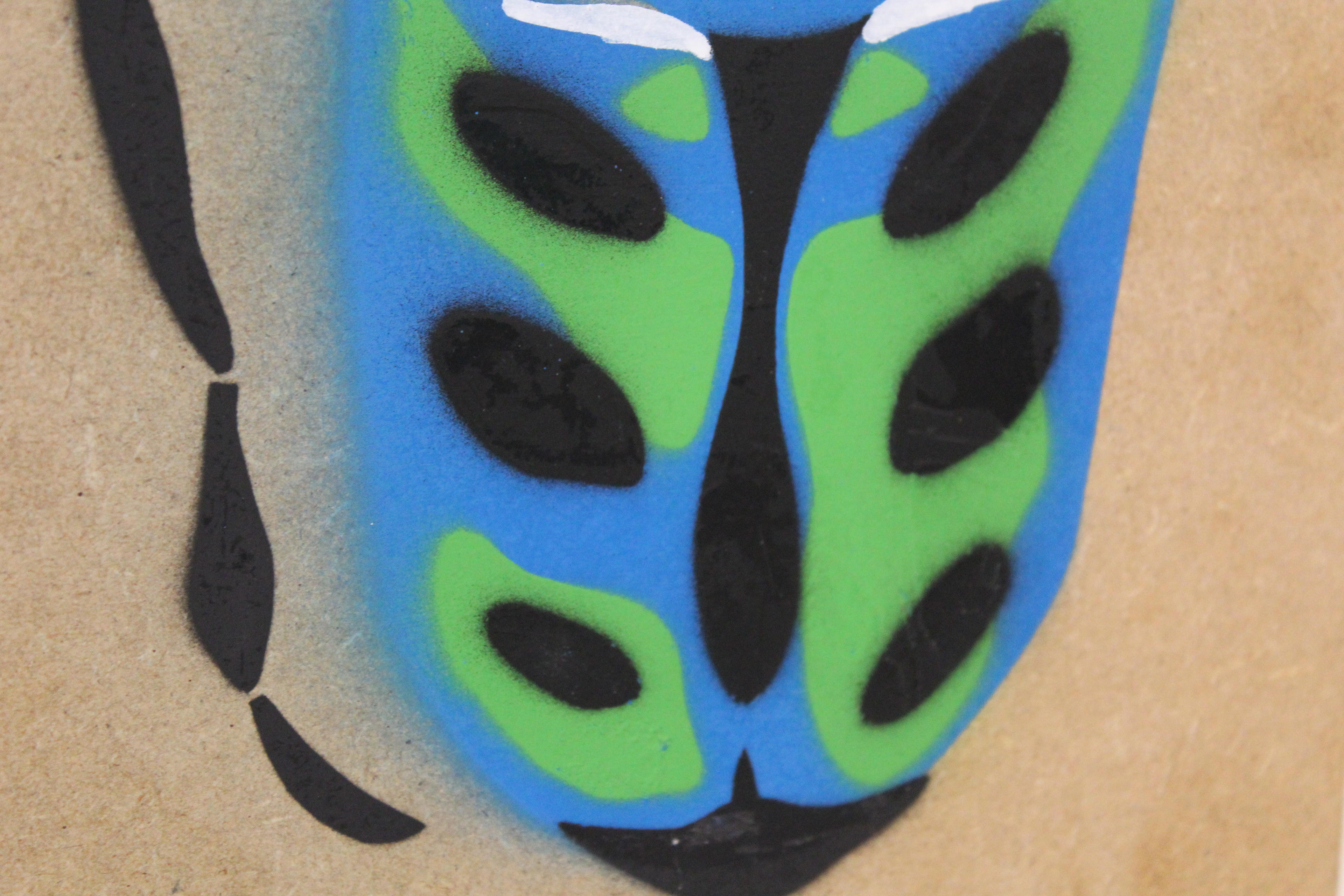 African Jewel Beetle Detail