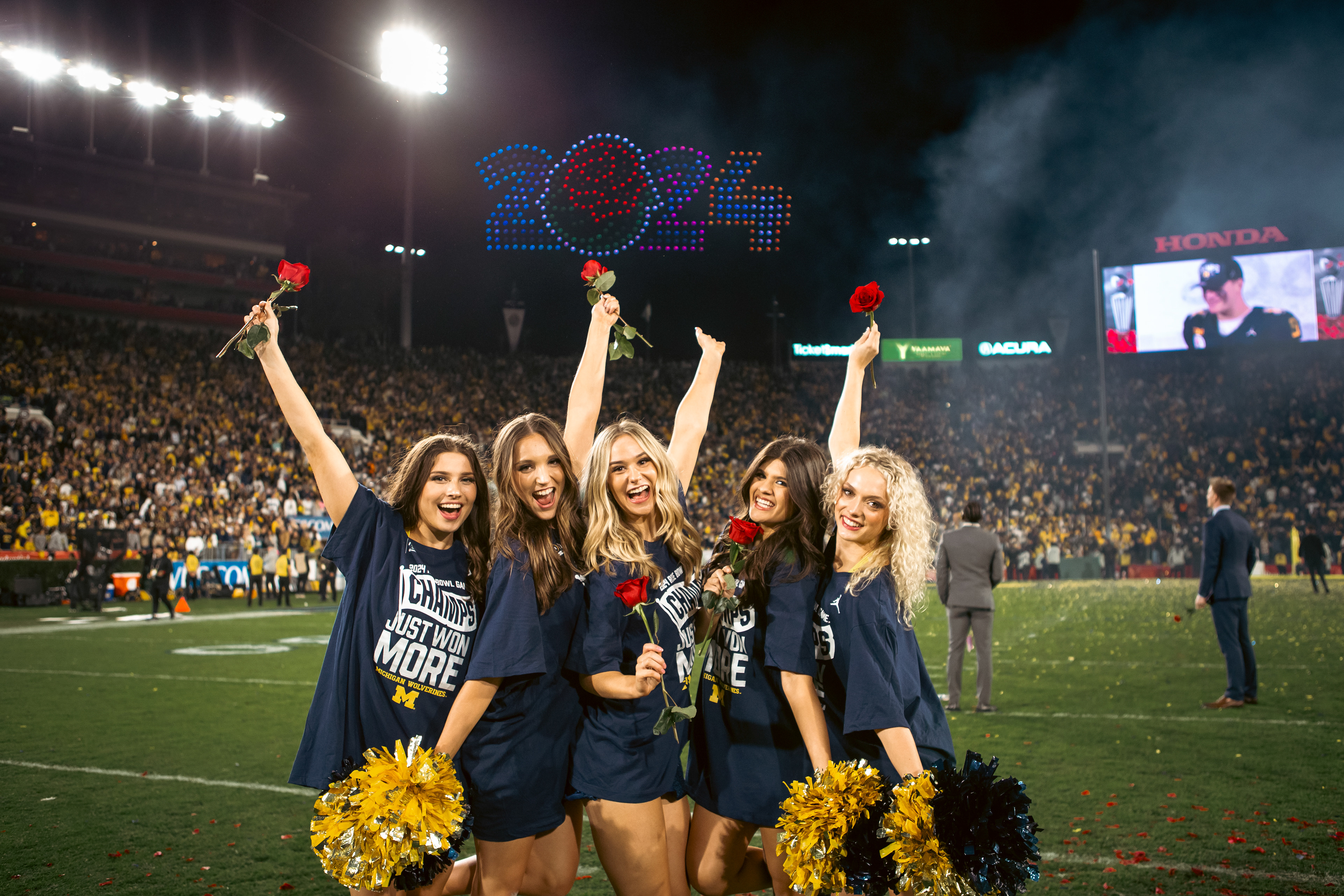 Michigan wins Rose Bowl