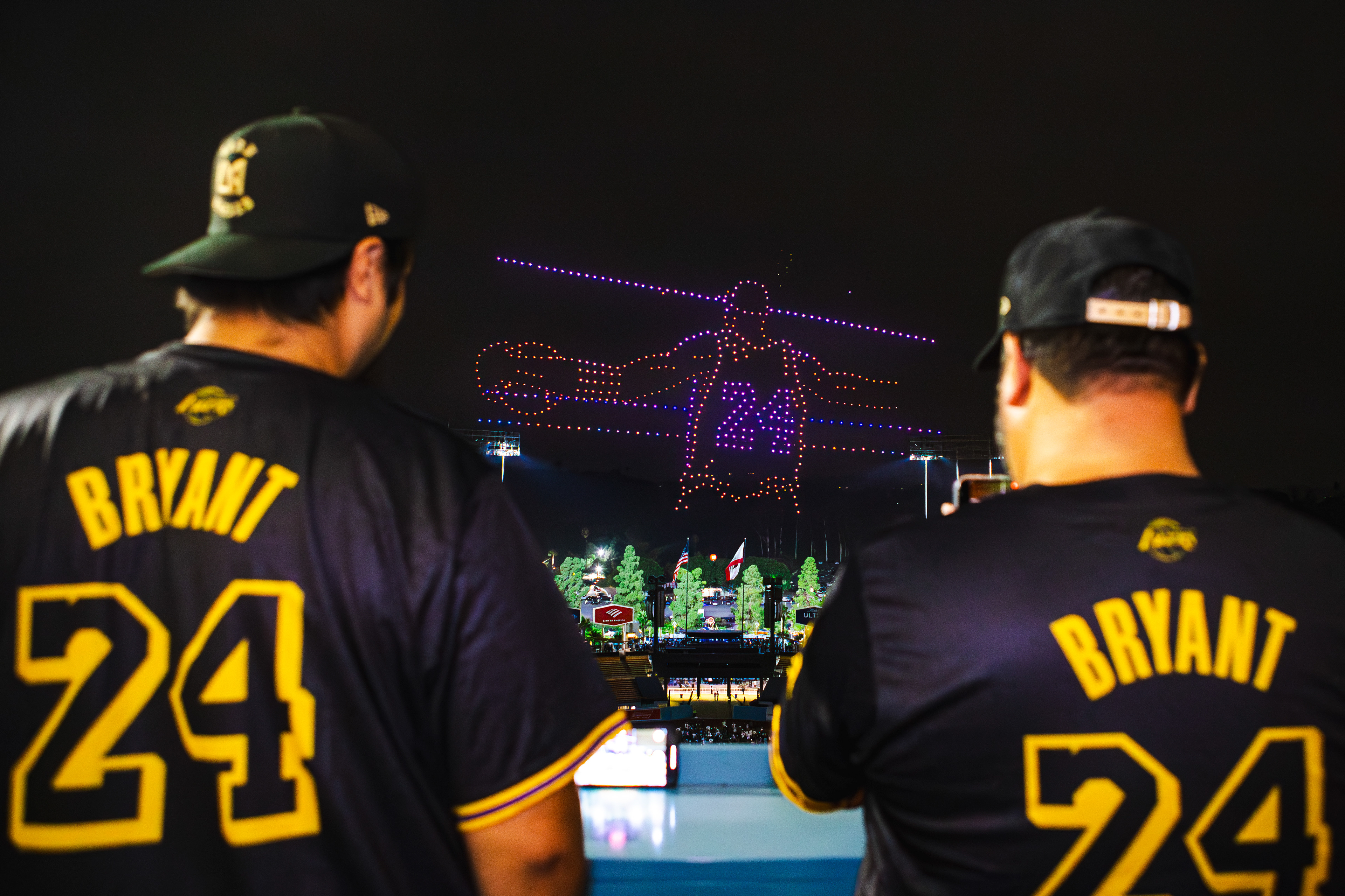 LA Dodgers Lakers Night: Kobe Bryant 