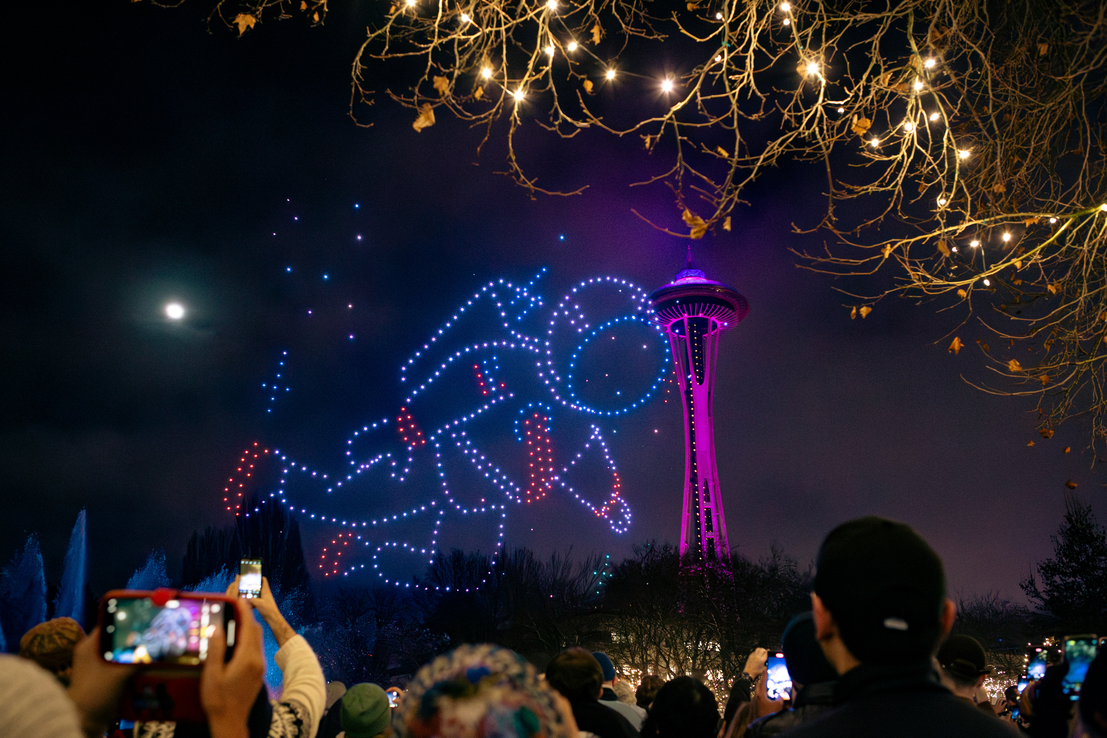 Seattle Space Needle New Year's Eve