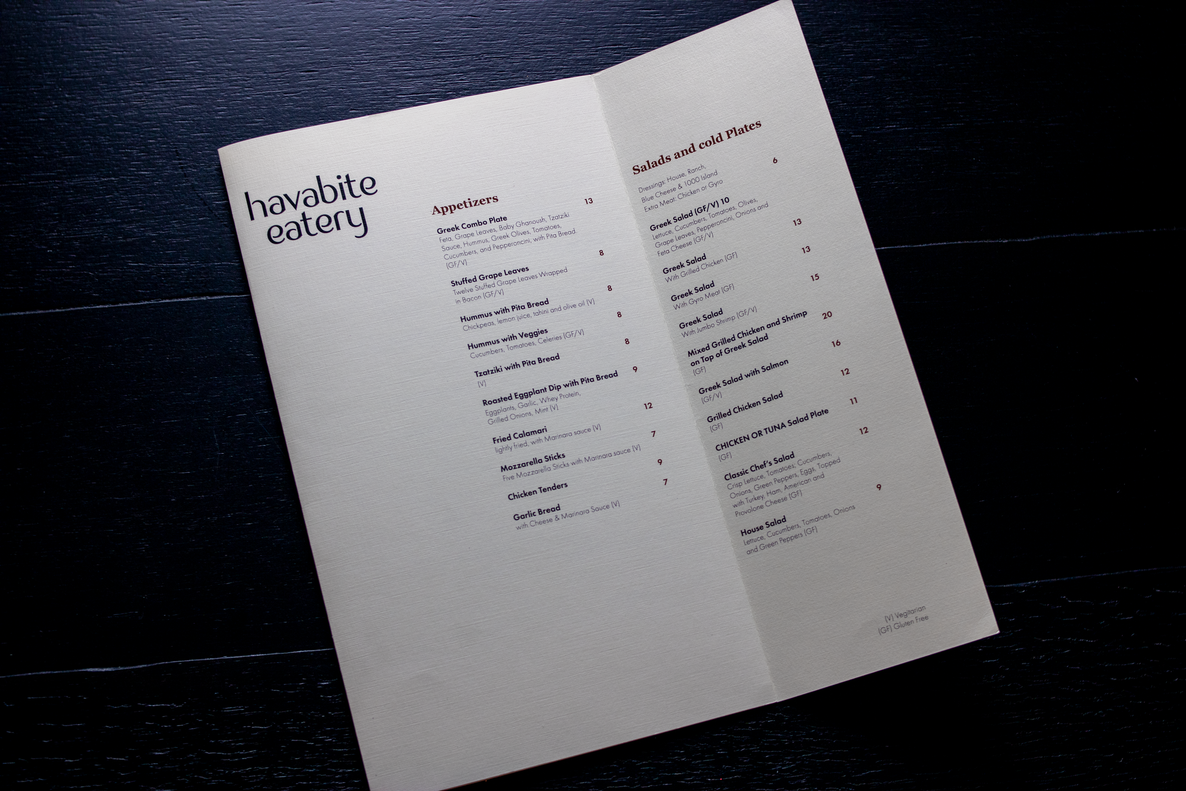 Main Menu: Opened Vanity Flap