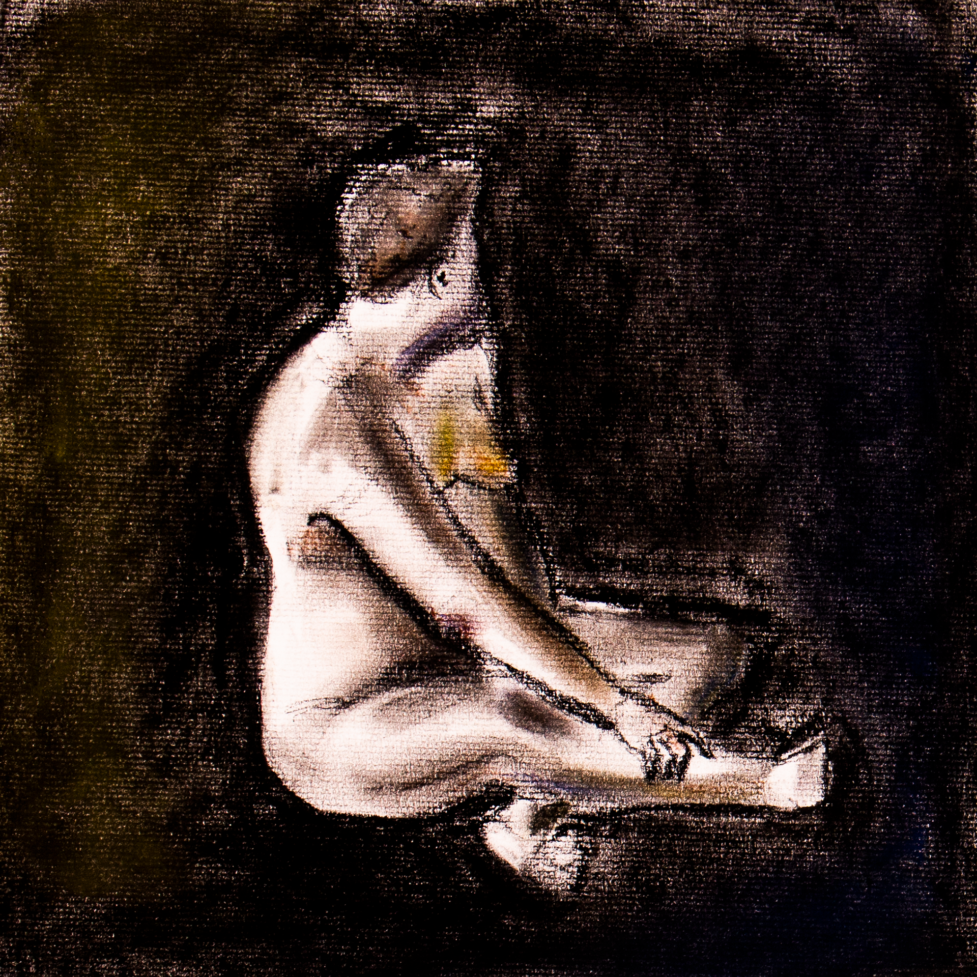Charcoal Study of the Male Form
