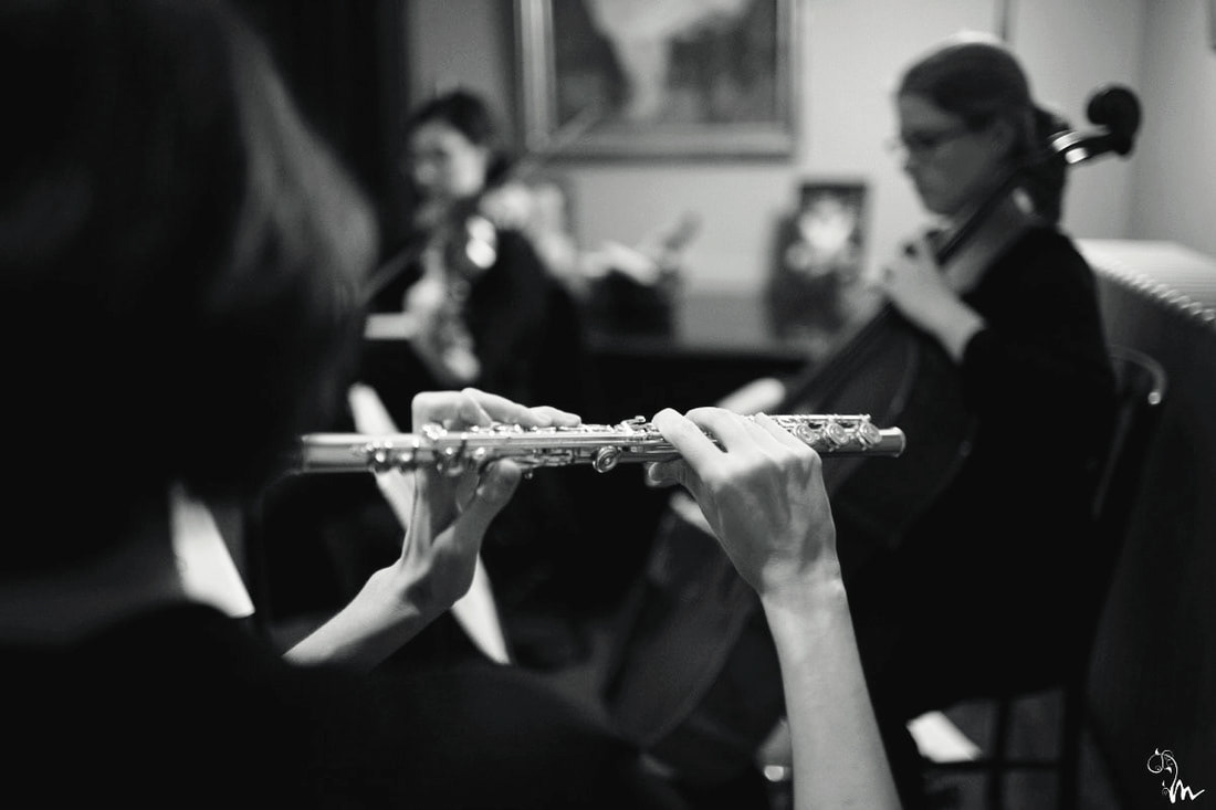 Chicago flute trio performs Oak Park wedding
