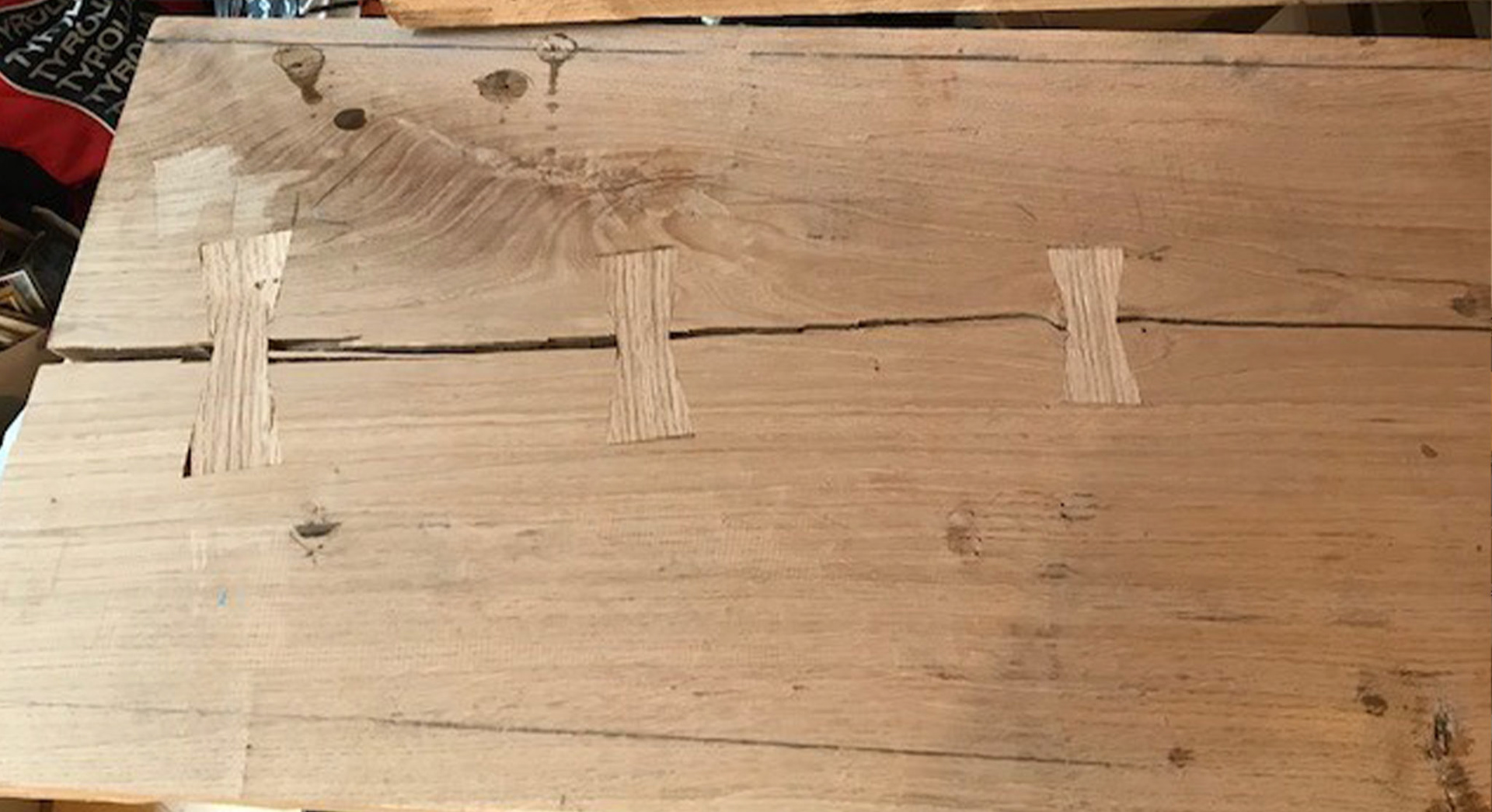 Inserted dovetails