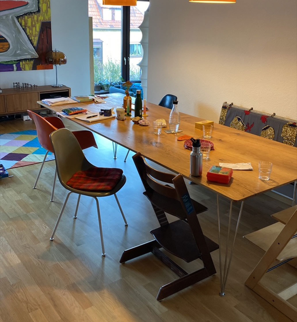 New house, same table