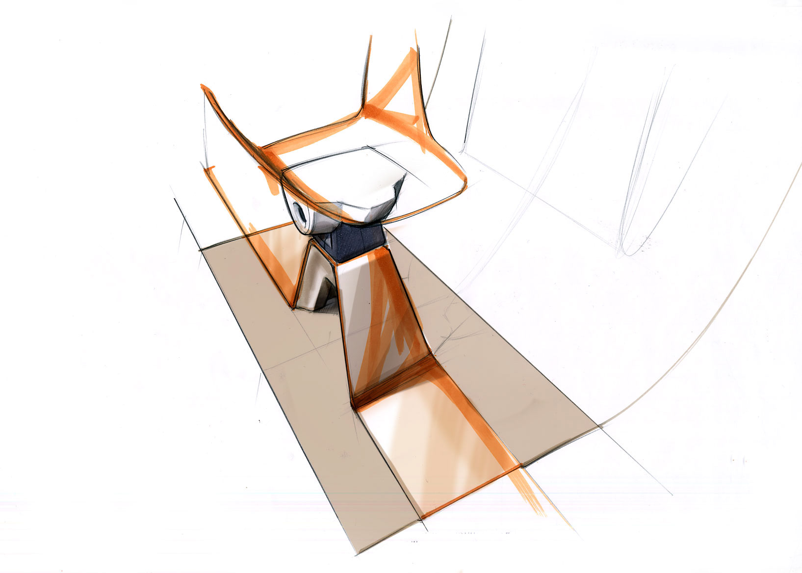Chair base design