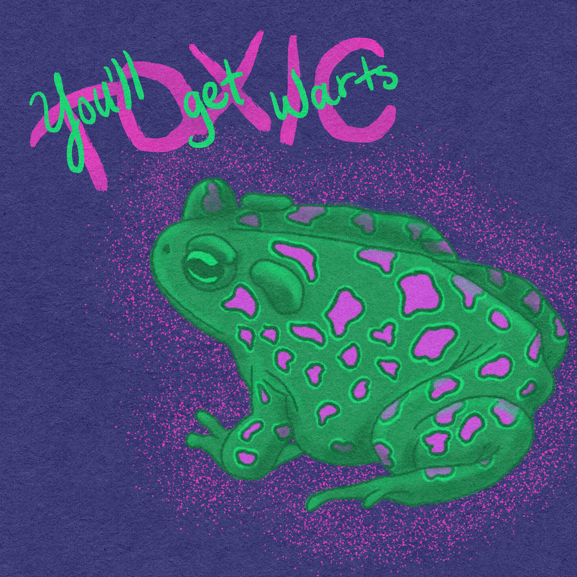 I had this toad when I was kid. I never did end up with warts...