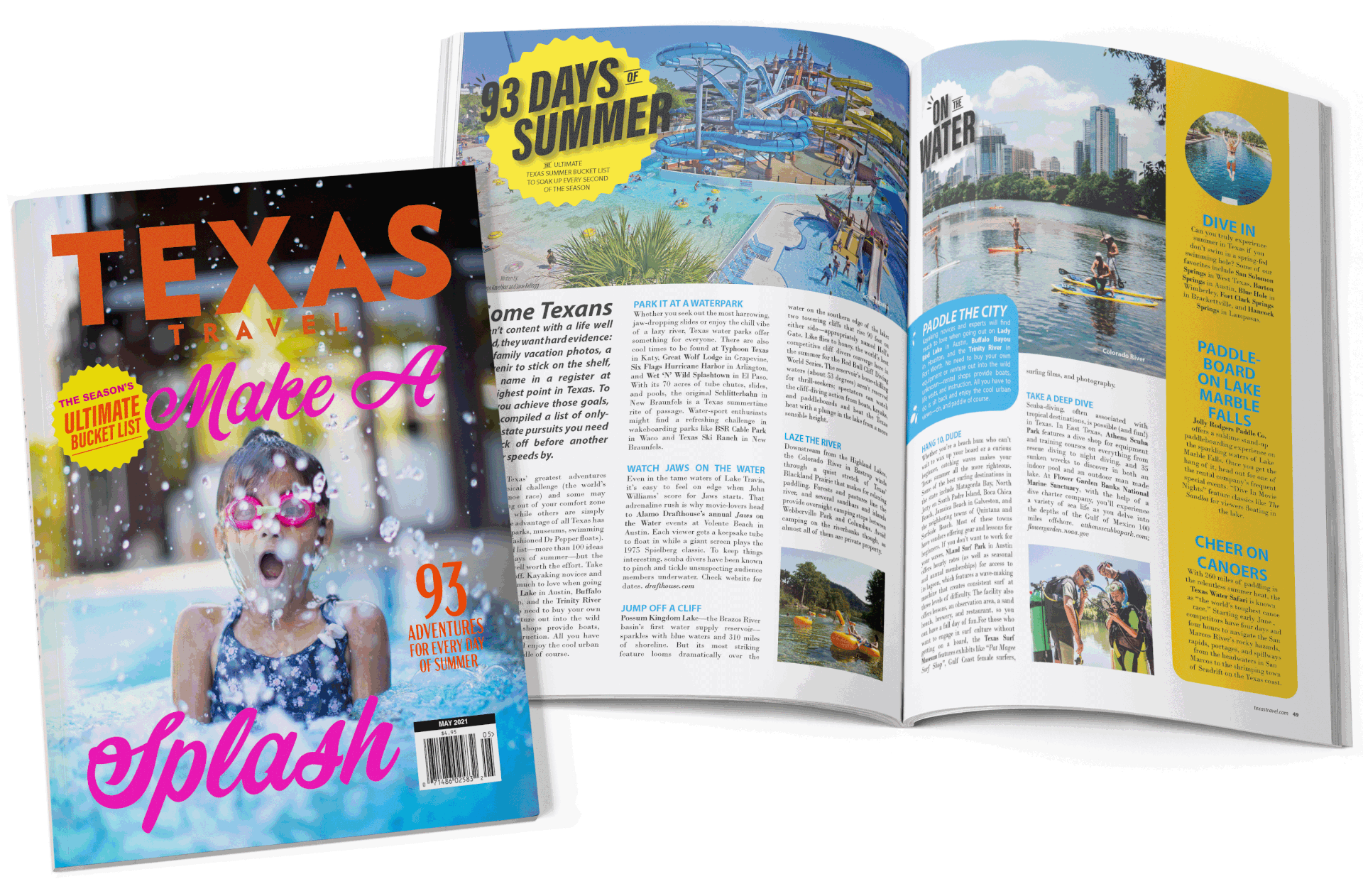 This is a recreation of a travel magazine cover and article. I had to choose a grid, typefaces, articles and images for this magazine layout.
