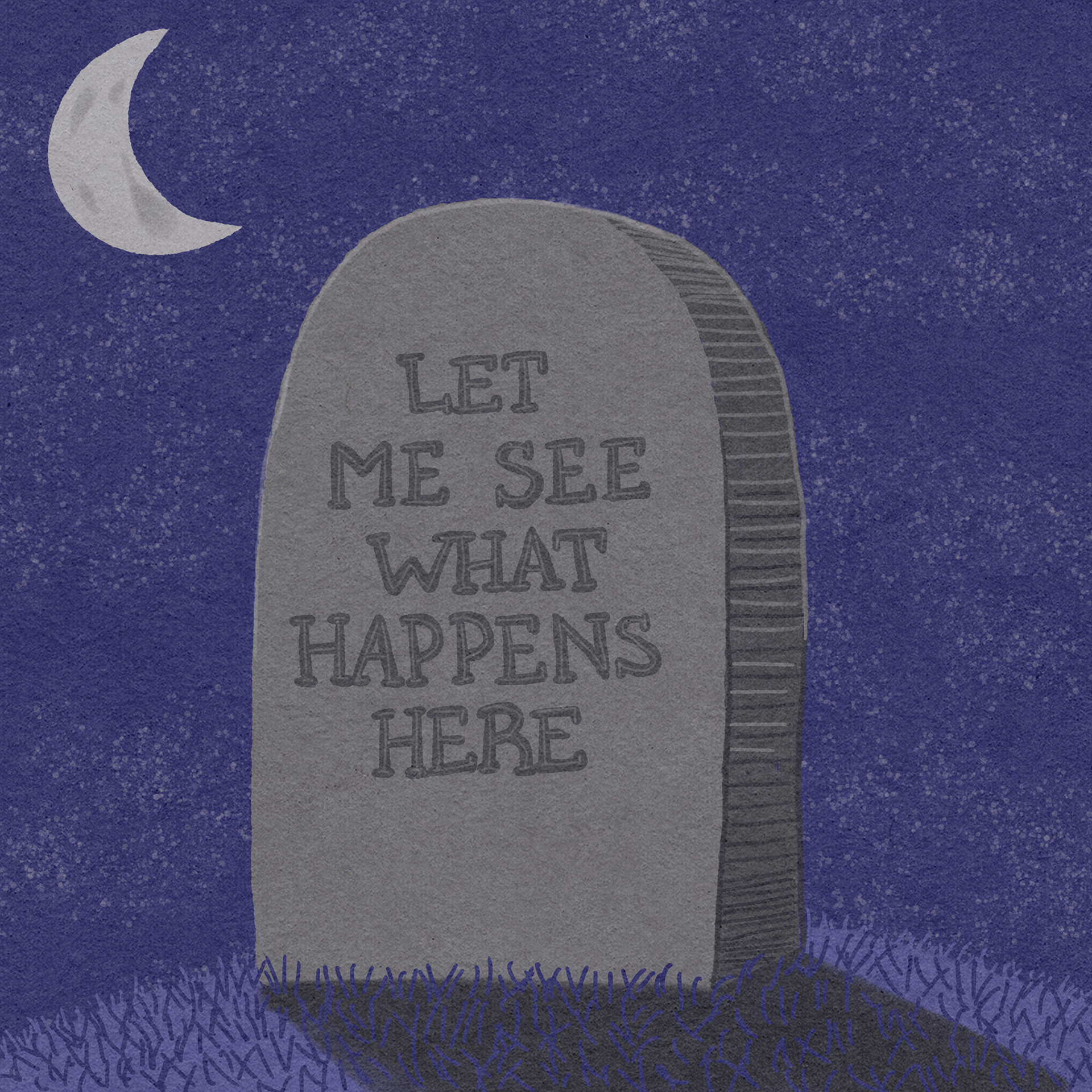 During Halloween, we create little tombstones with funny quotes. This is my husbands famous quote when he's watching a game and is supposed to be doing something else :)