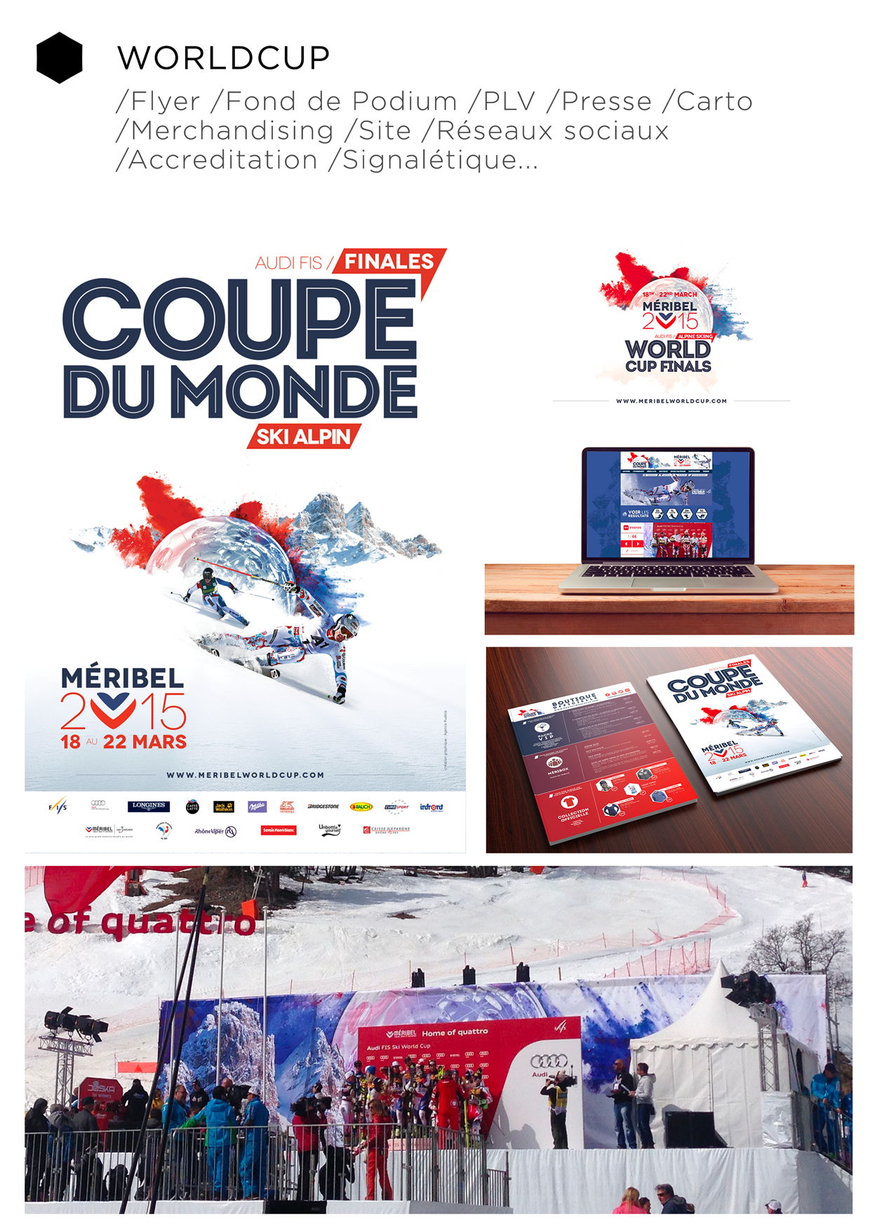 Com événementielle Ski World Cup - Méribel