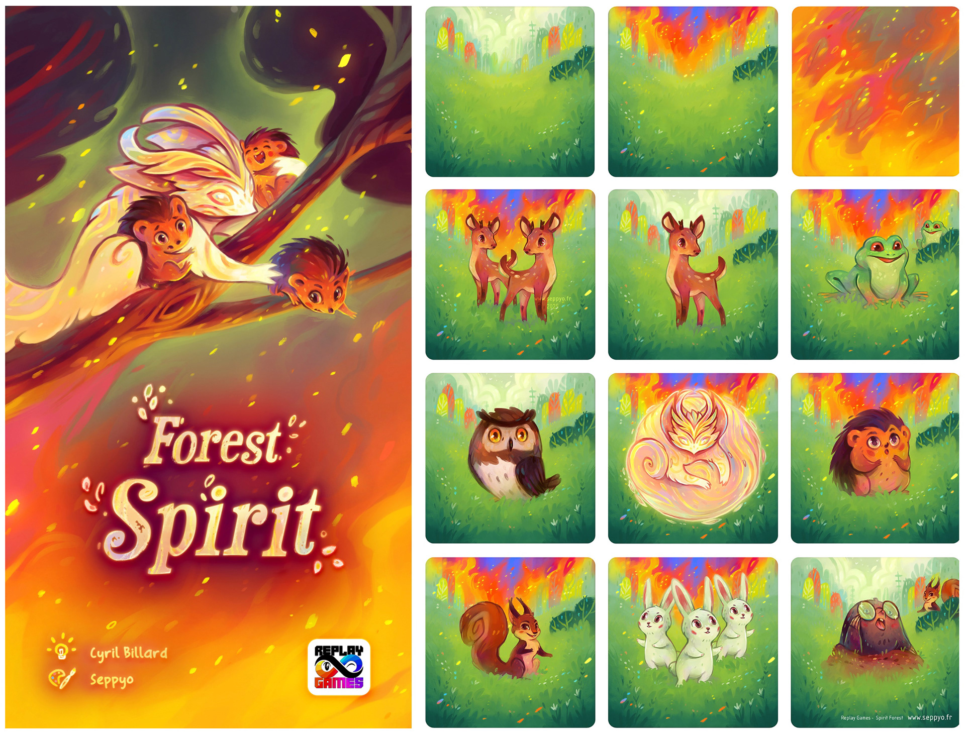 Board Game - Forest Spirit - Replay Games