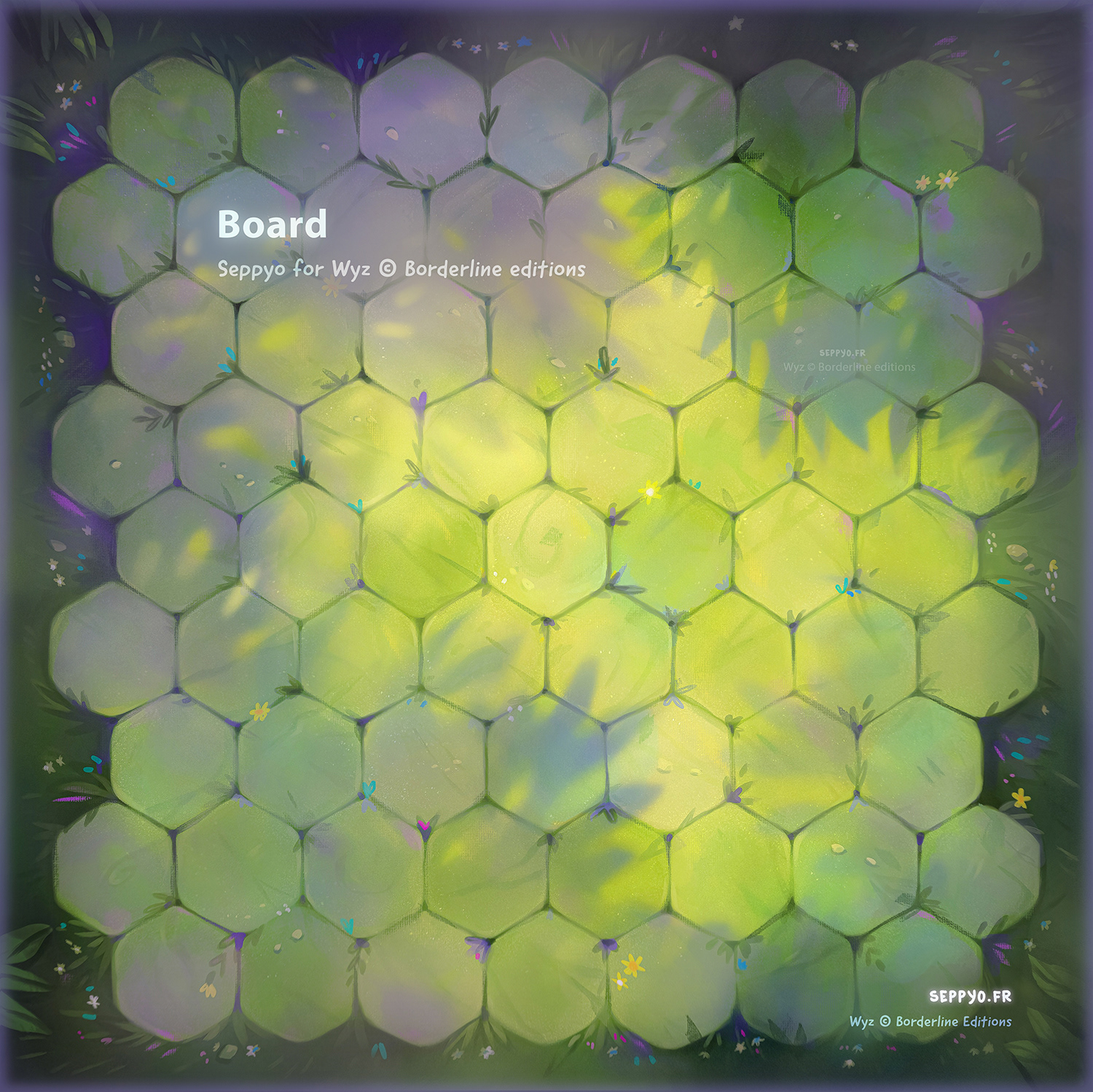 Board for Wyz Borderline Editions (Board game End 2025)