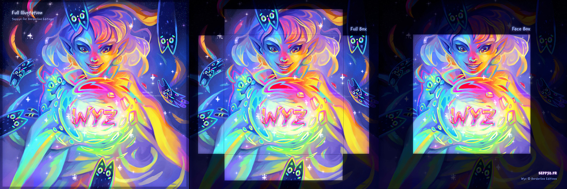 Cover + Typo for Wyz Borderline Editions (Board game End 2025)