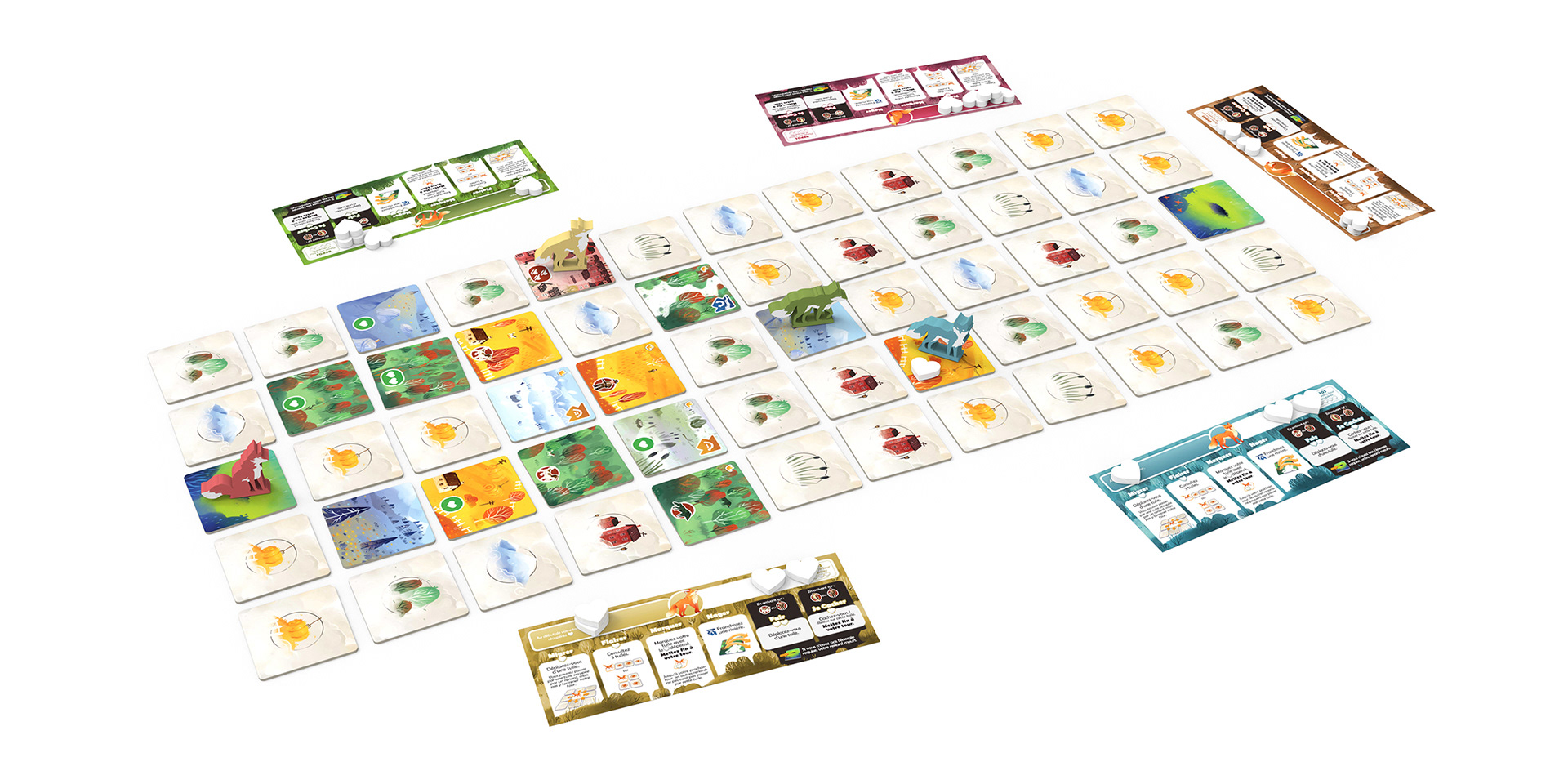 Board Game - Betula - Biotope Edition (3D Benjamin Treilhou)