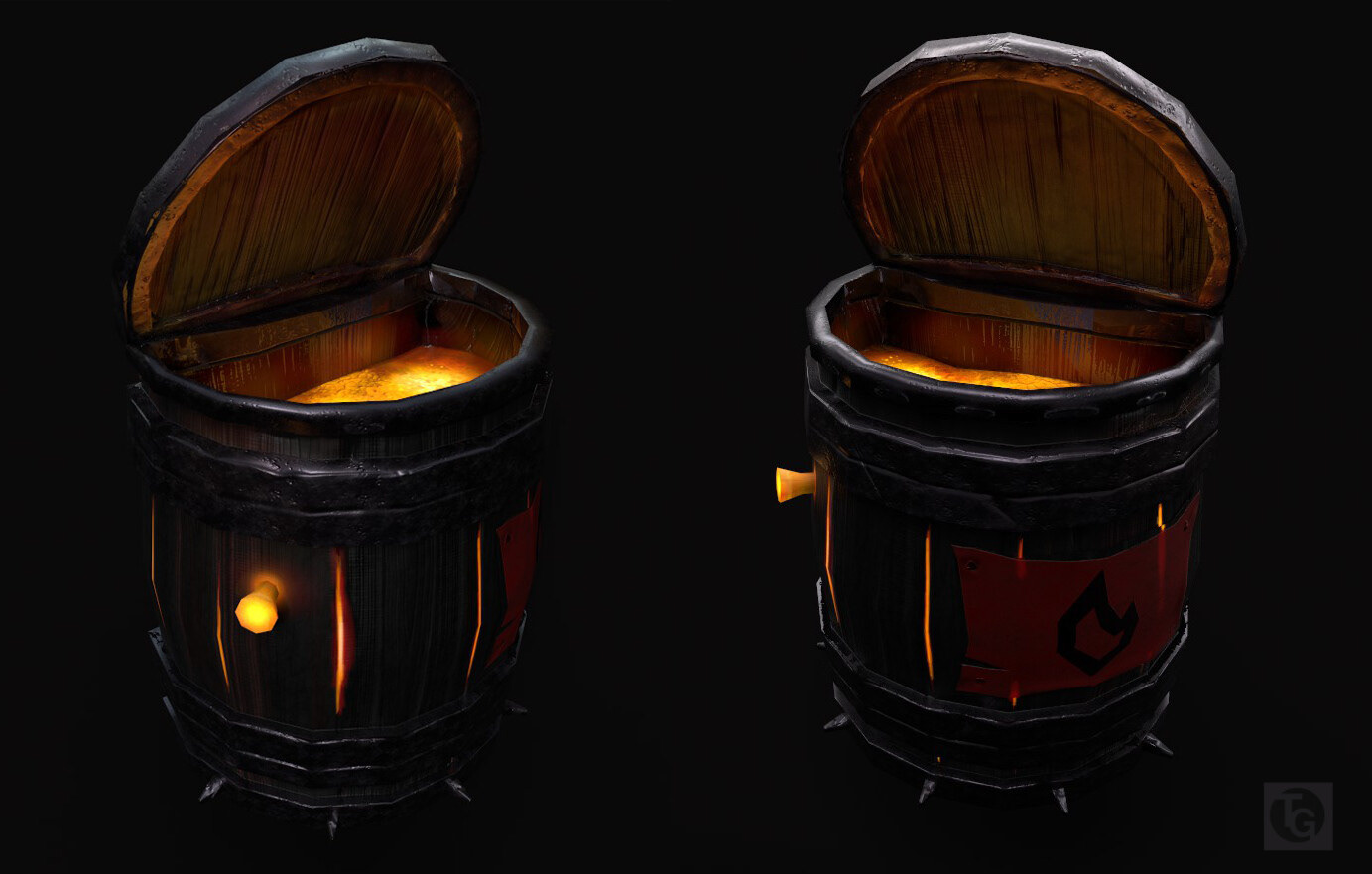 Final Low Poly Game Model