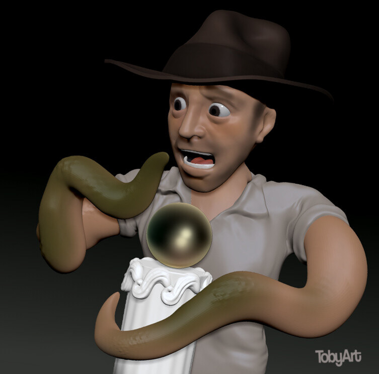 Sculptober 2020 - Day 22 Curse