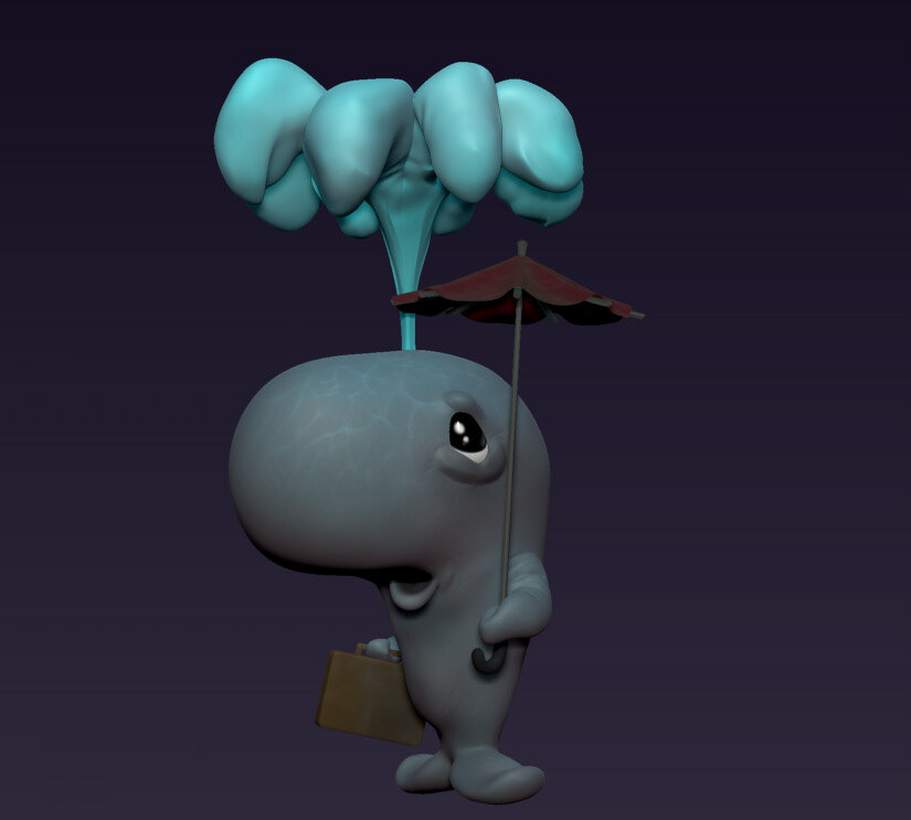 Sculptober 2020 - Day 20 Storm