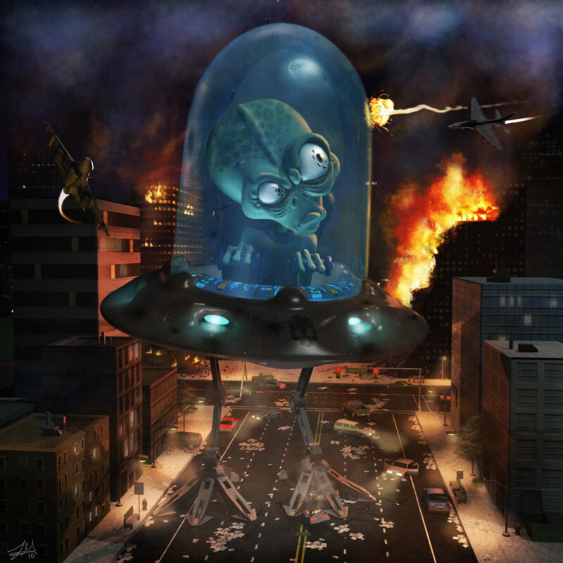 My first Zbrush and Softimage mix project