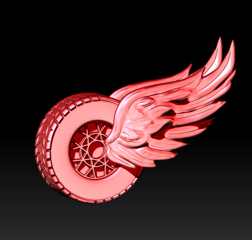 Sculptober 2020 - Day 9 Wing