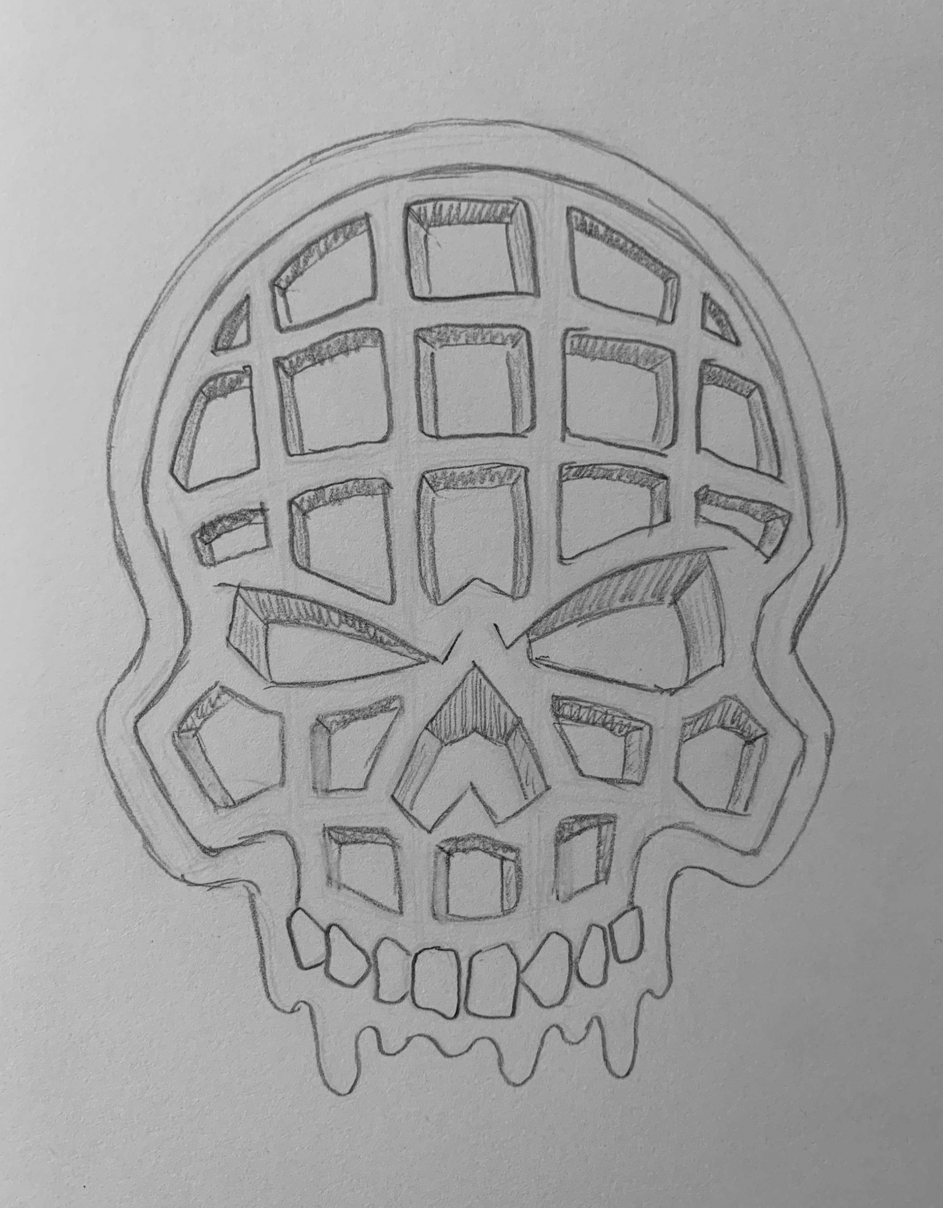Chosen Waffle Skull!
